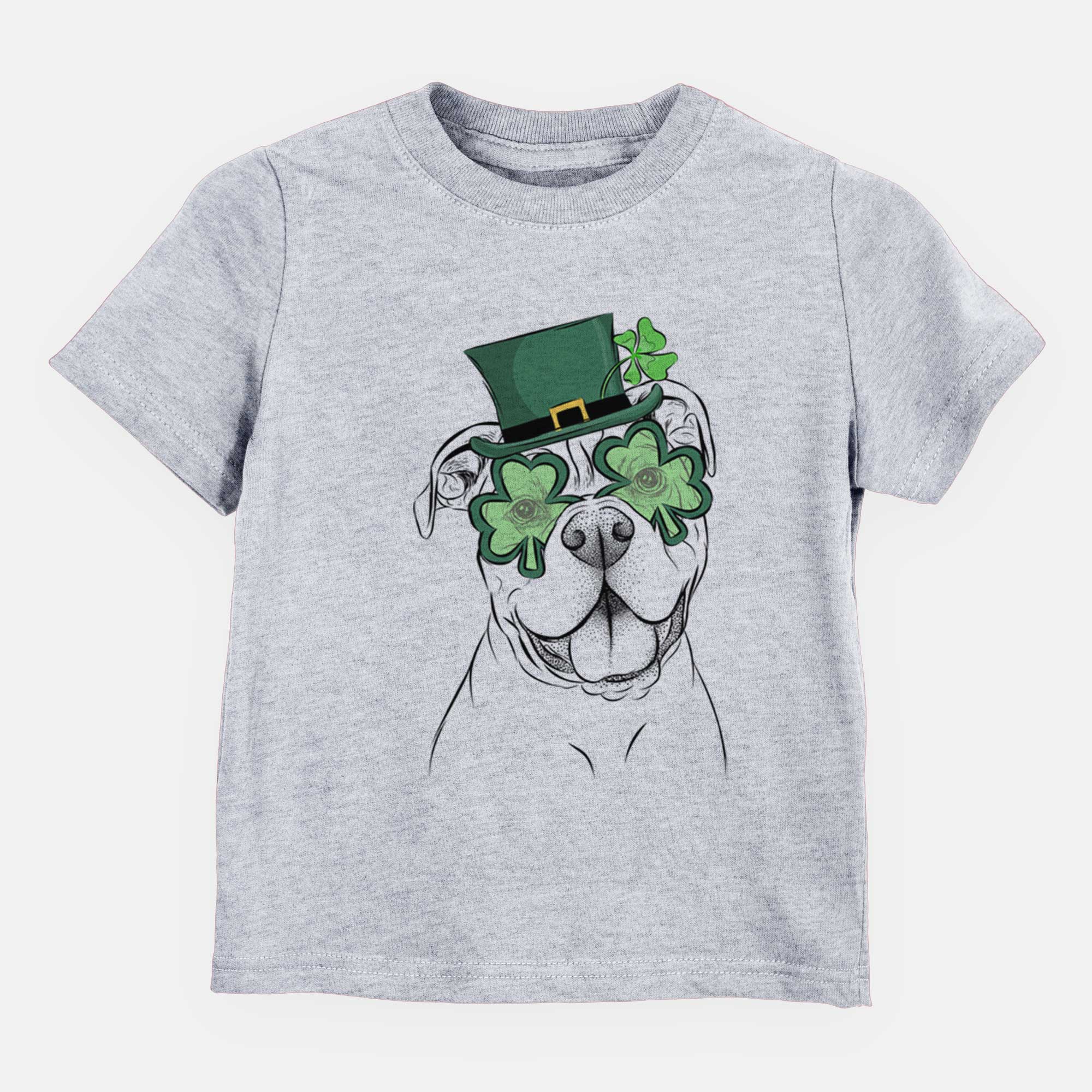 St. Patricks Bravo the Bulldog Mix - Kids/Youth/Toddler Shirt