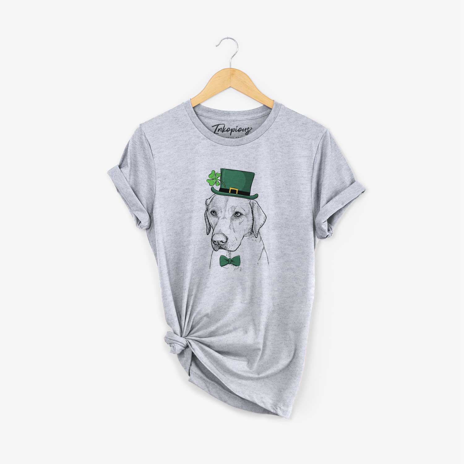 St. Patrick's Braxton the Yellow Lab - Unisex Crewneck