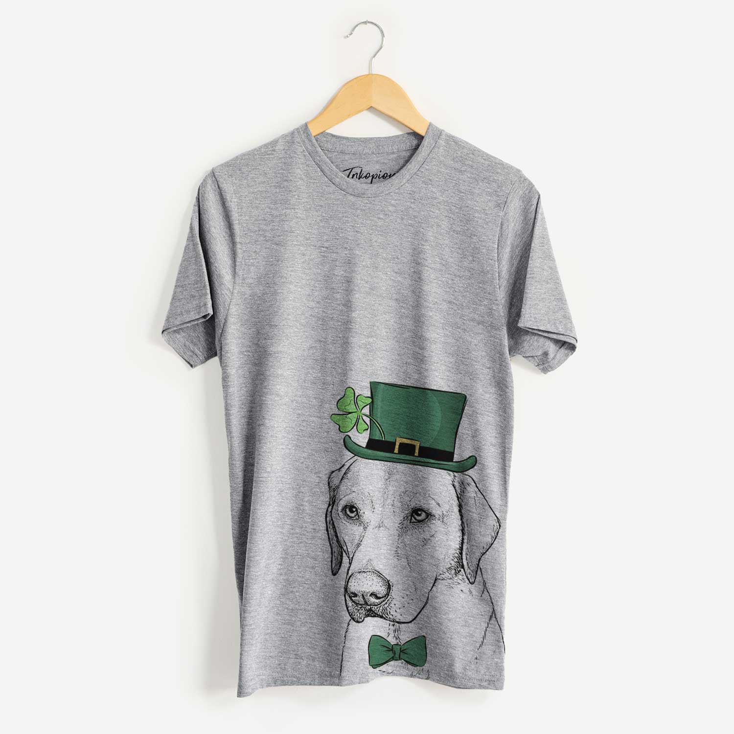 St. Patrick's Braxton the Yellow Lab - Unisex Crewneck