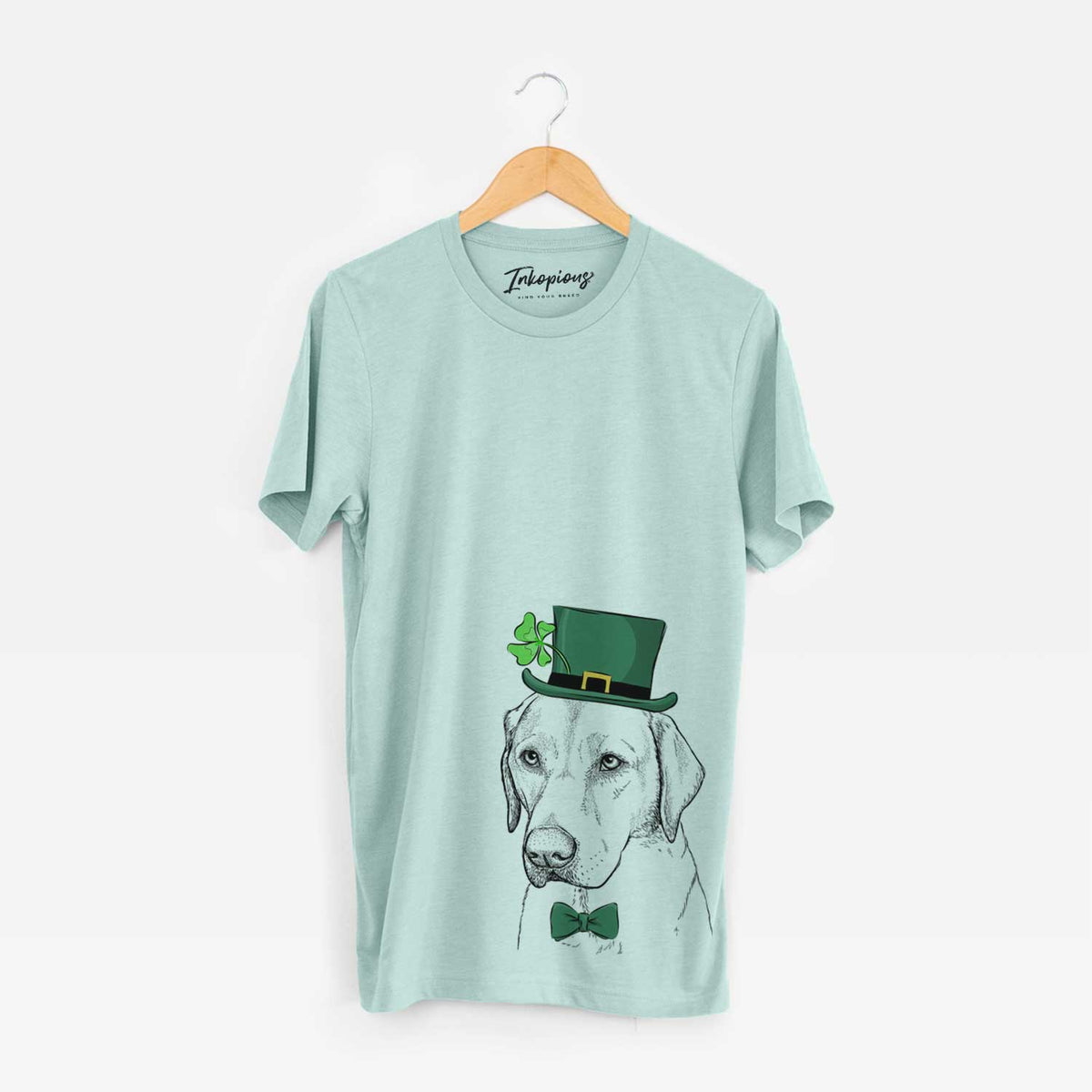 St. Patrick's Braxton the Yellow Lab - Unisex Crewneck