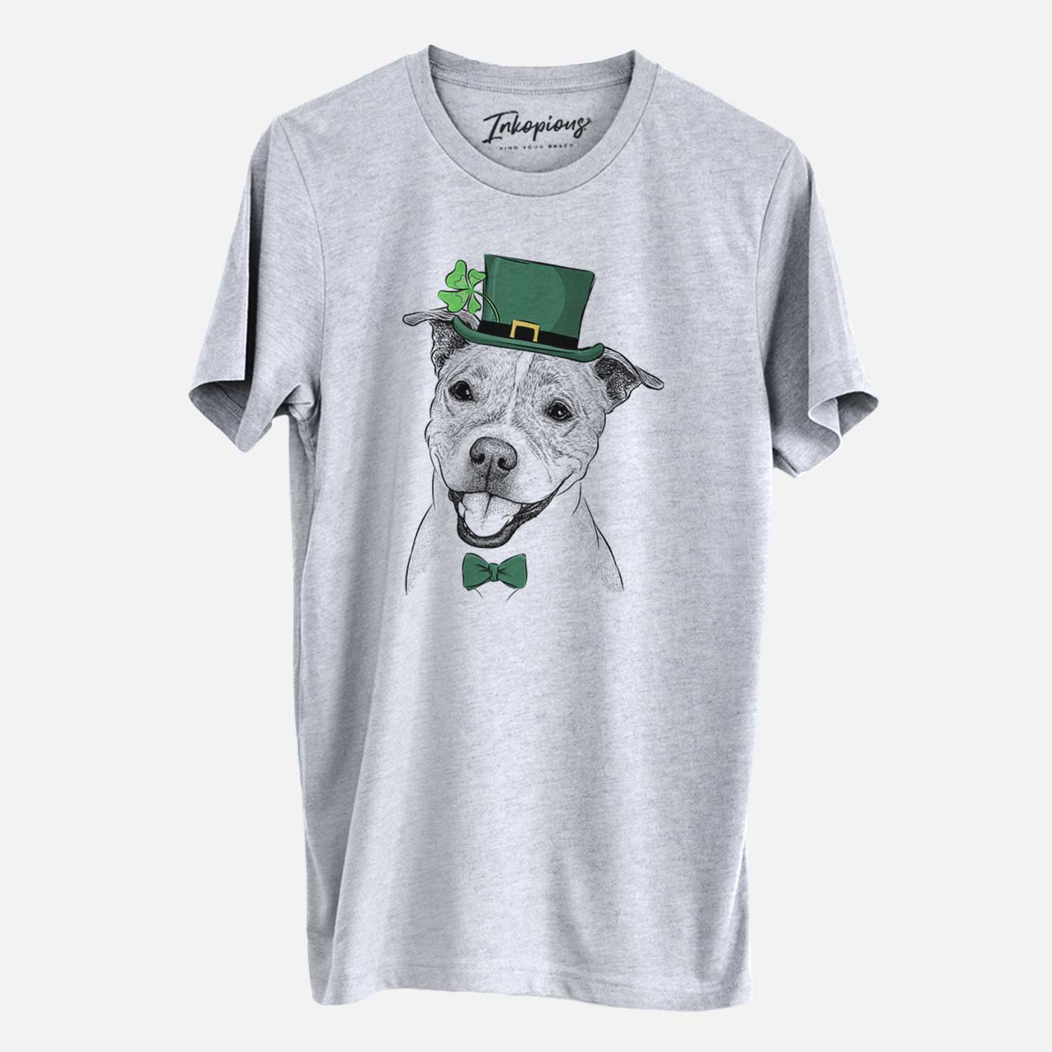 St. Patrick's BrookLyn the Staffordshire Bull Terrier - Unisex Crewneck