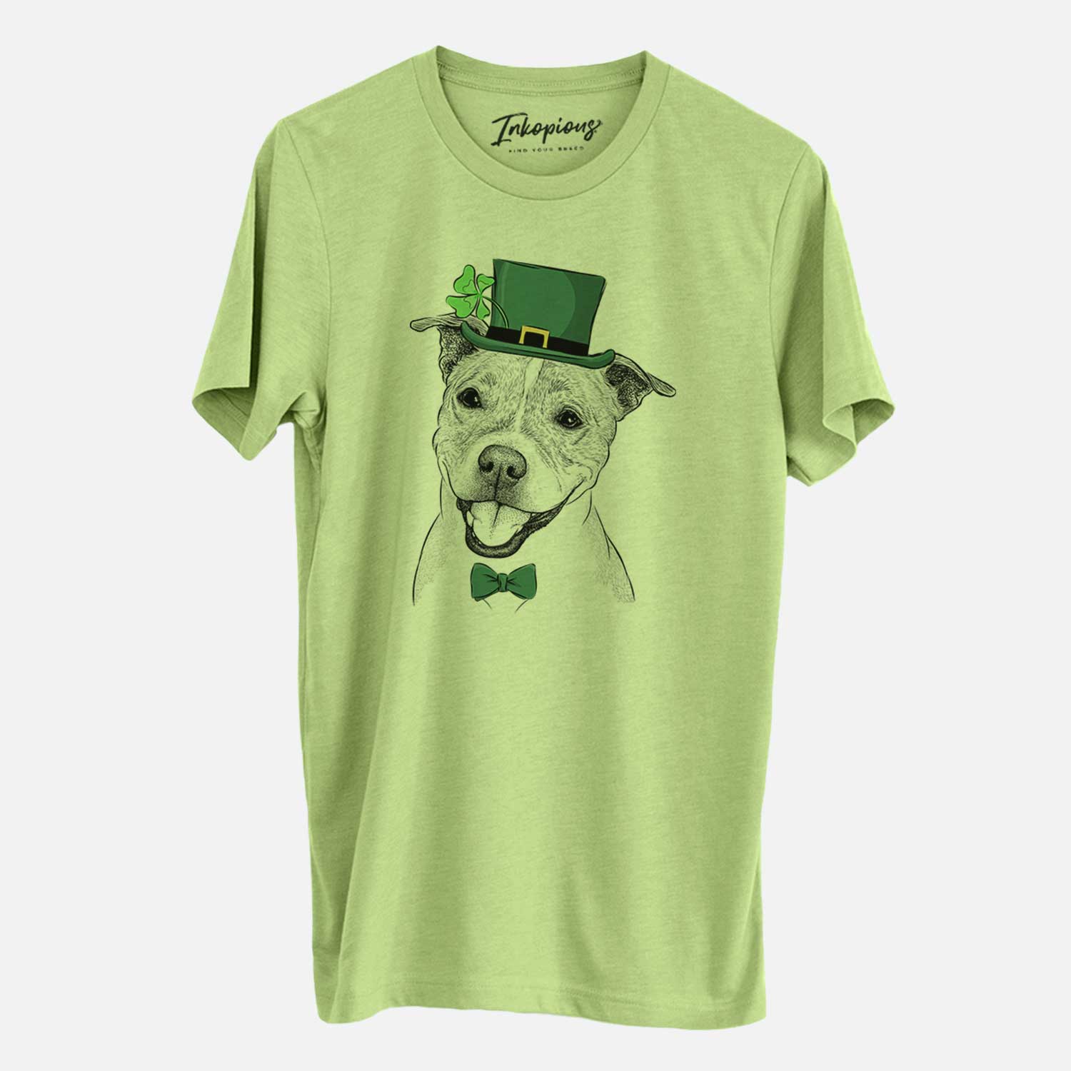 St. Patrick's BrookLyn the Staffordshire Bull Terrier - Unisex Crewneck