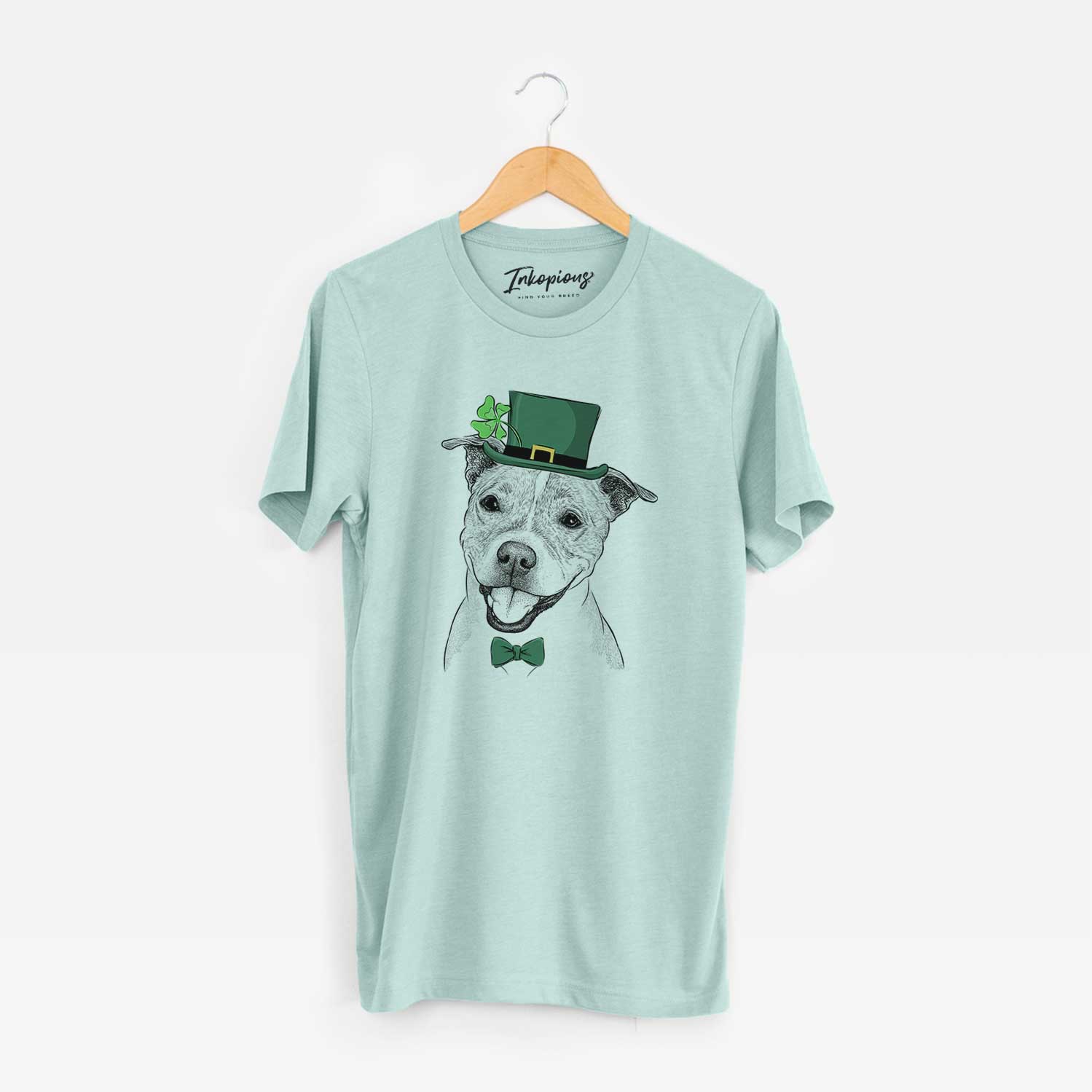 St. Patrick's BrookLyn the Staffordshire Bull Terrier - Unisex Crewneck