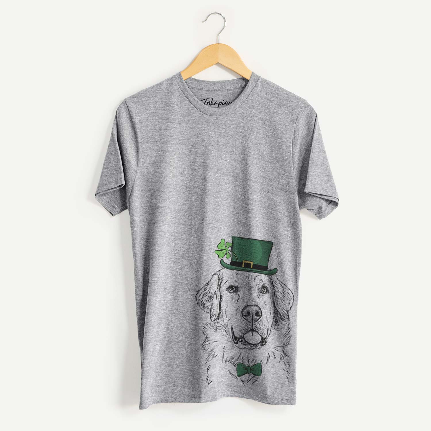 St. Patrick's Brophy the Great Pyrenees - Unisex Crewneck