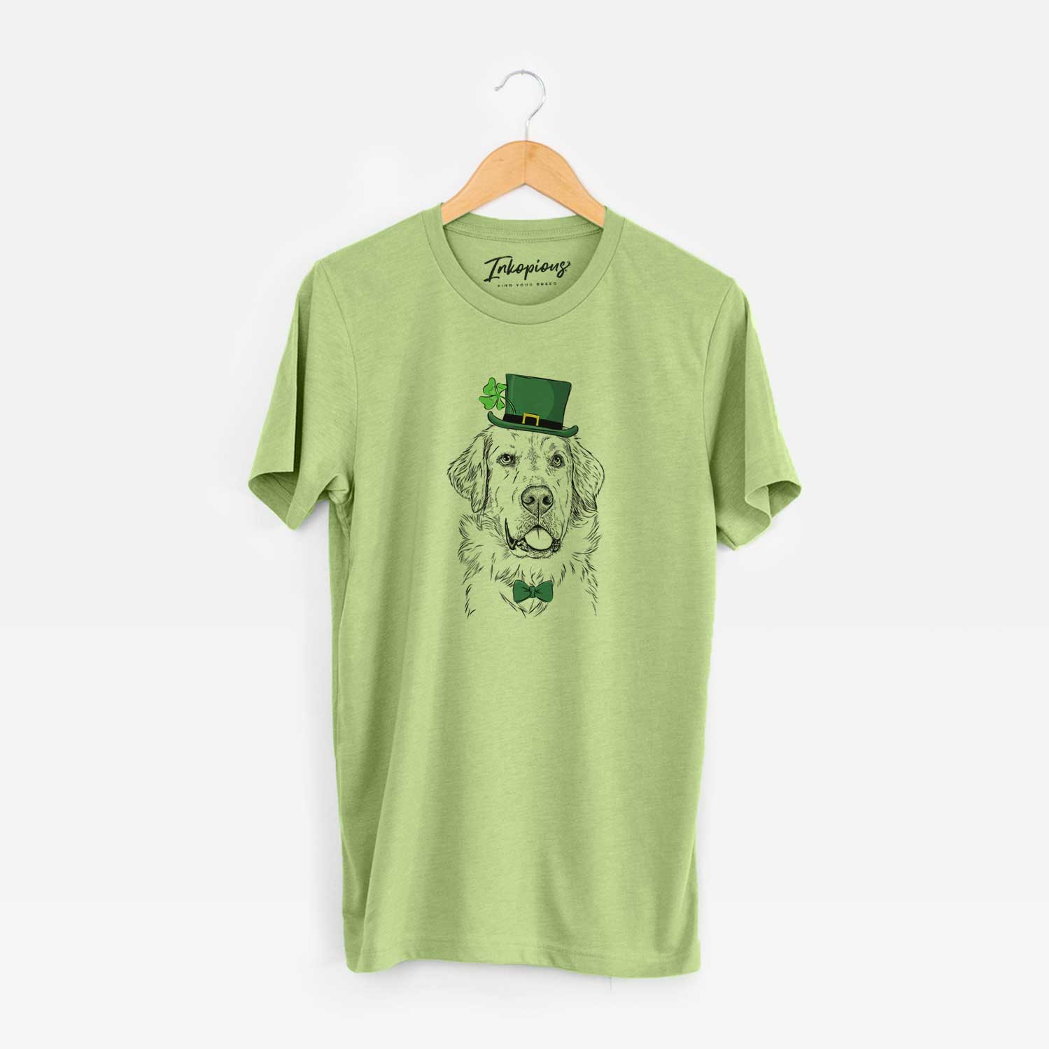 St. Patrick's Brophy the Great Pyrenees - Unisex Crewneck