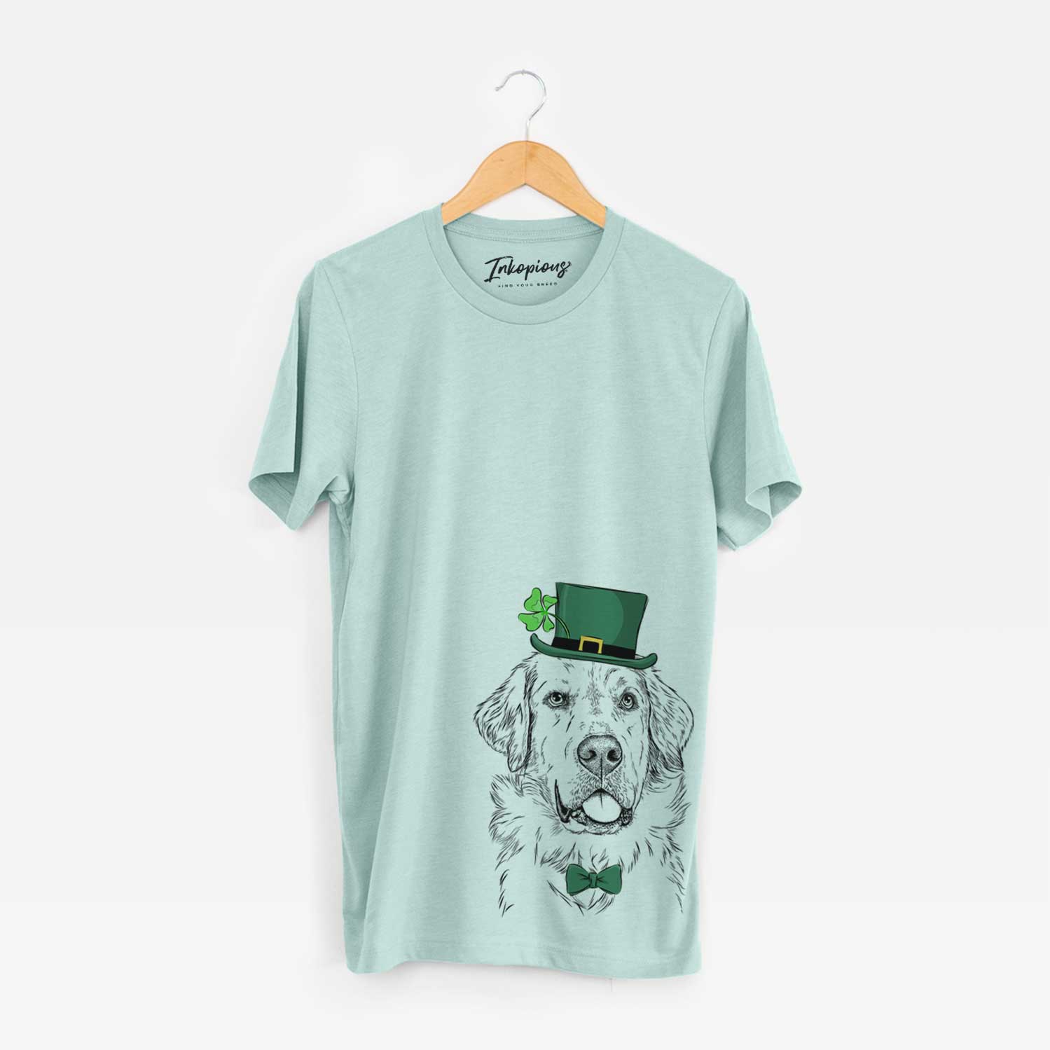 St. Patrick's Brophy the Great Pyrenees - Unisex Crewneck