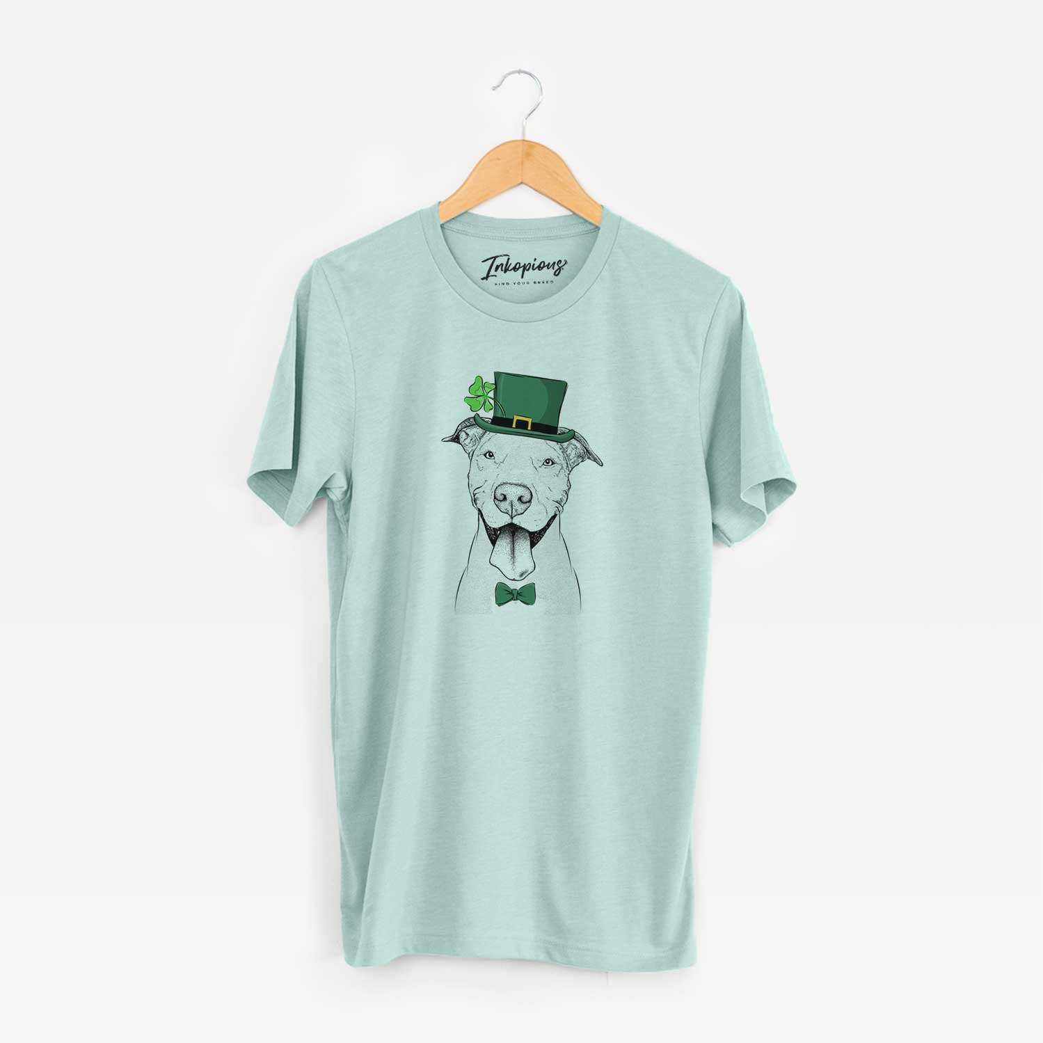 St. Patrick's Bruce the American Staffordshire Terrier - Unisex Crewneck