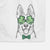 Brutus the German Shepherd Decorative Hand Towel