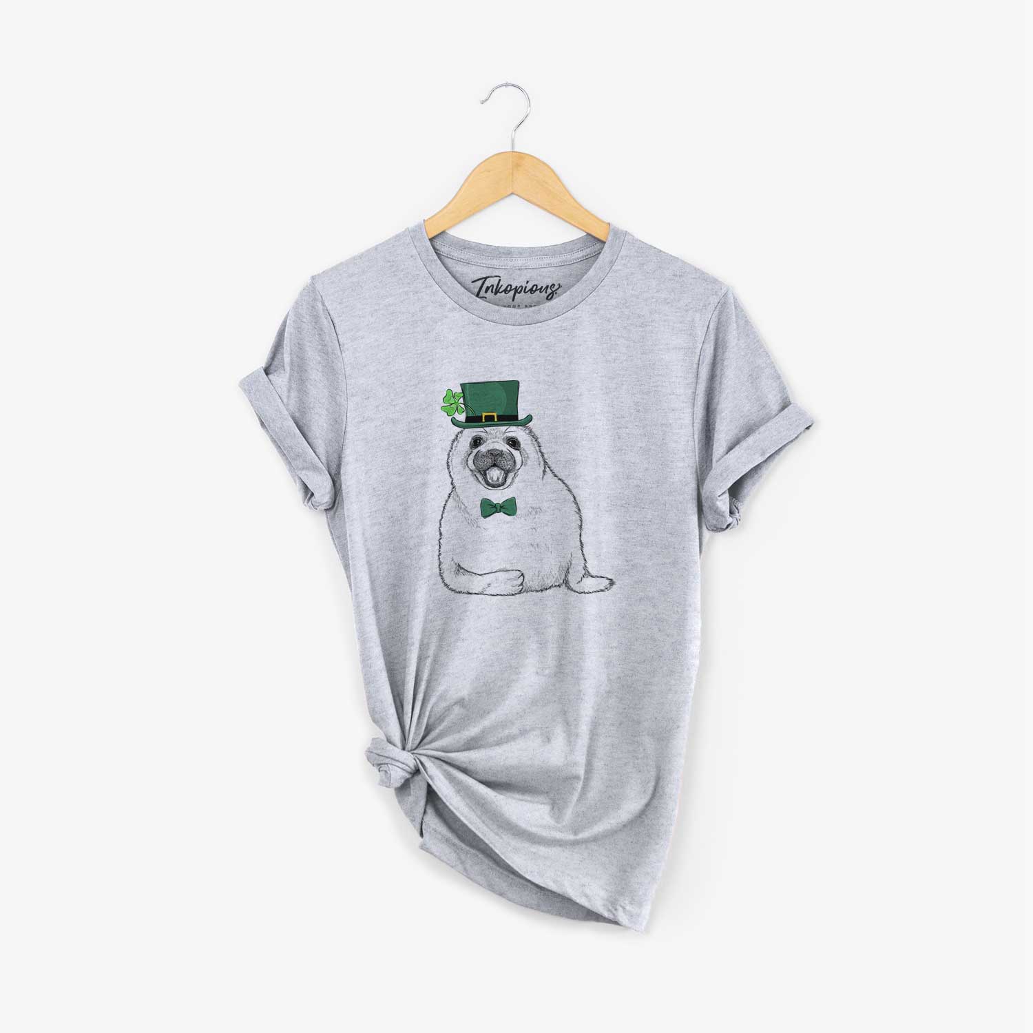 St. Patrick's Bub the Harp Seal - Unisex Crewneck