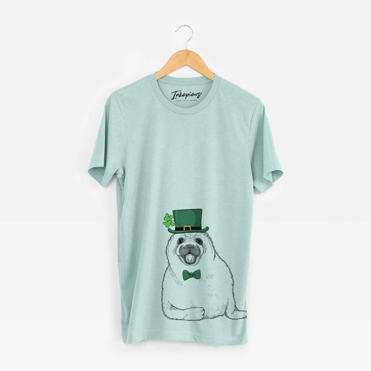 St. Patrick's Bub the Harp Seal - Unisex Crewneck