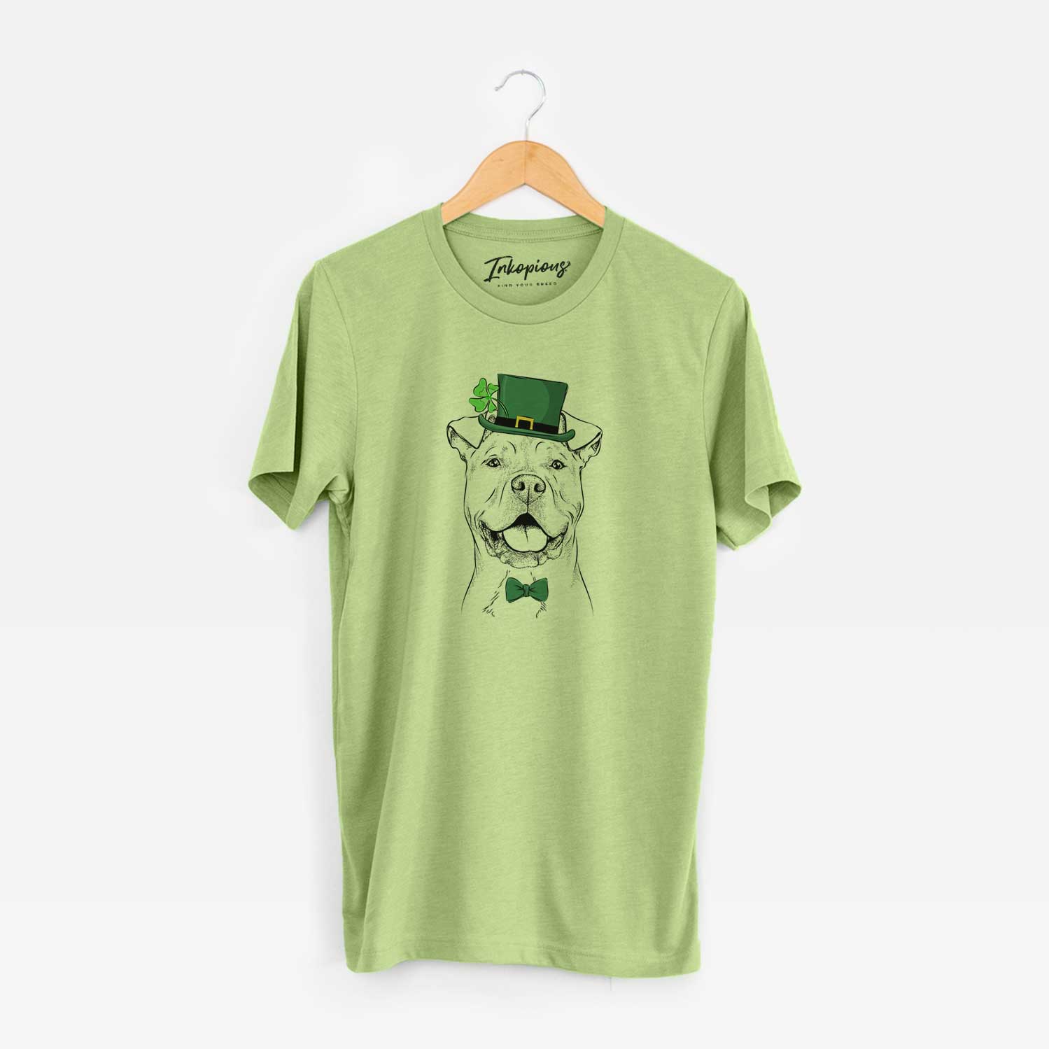 St. Patrick's Bubba Scraps the American Staffordshire Mix - Unisex Crewneck