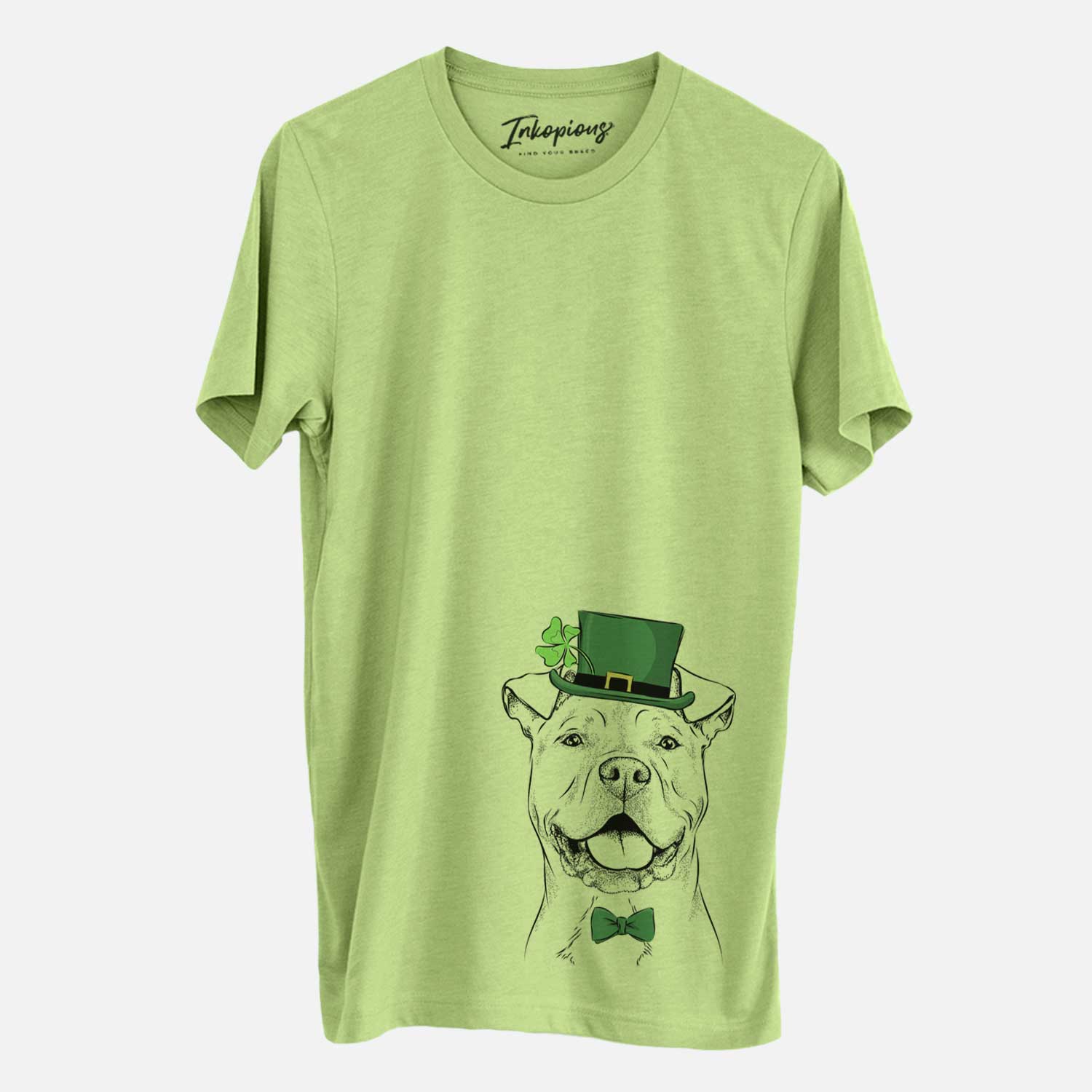 St. Patrick's Bubba Scraps the American Staffordshire Mix - Unisex Crewneck