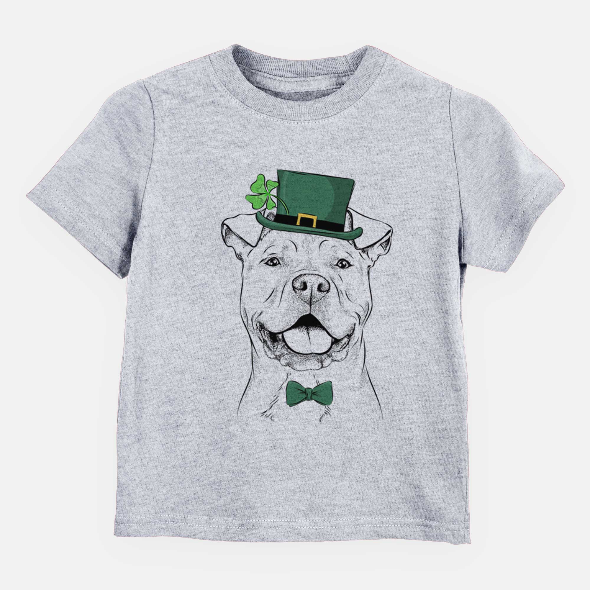 St. Patricks Bubba Scraps the American Stafforsdhire Mix - Kids/Youth/Toddler Shirt