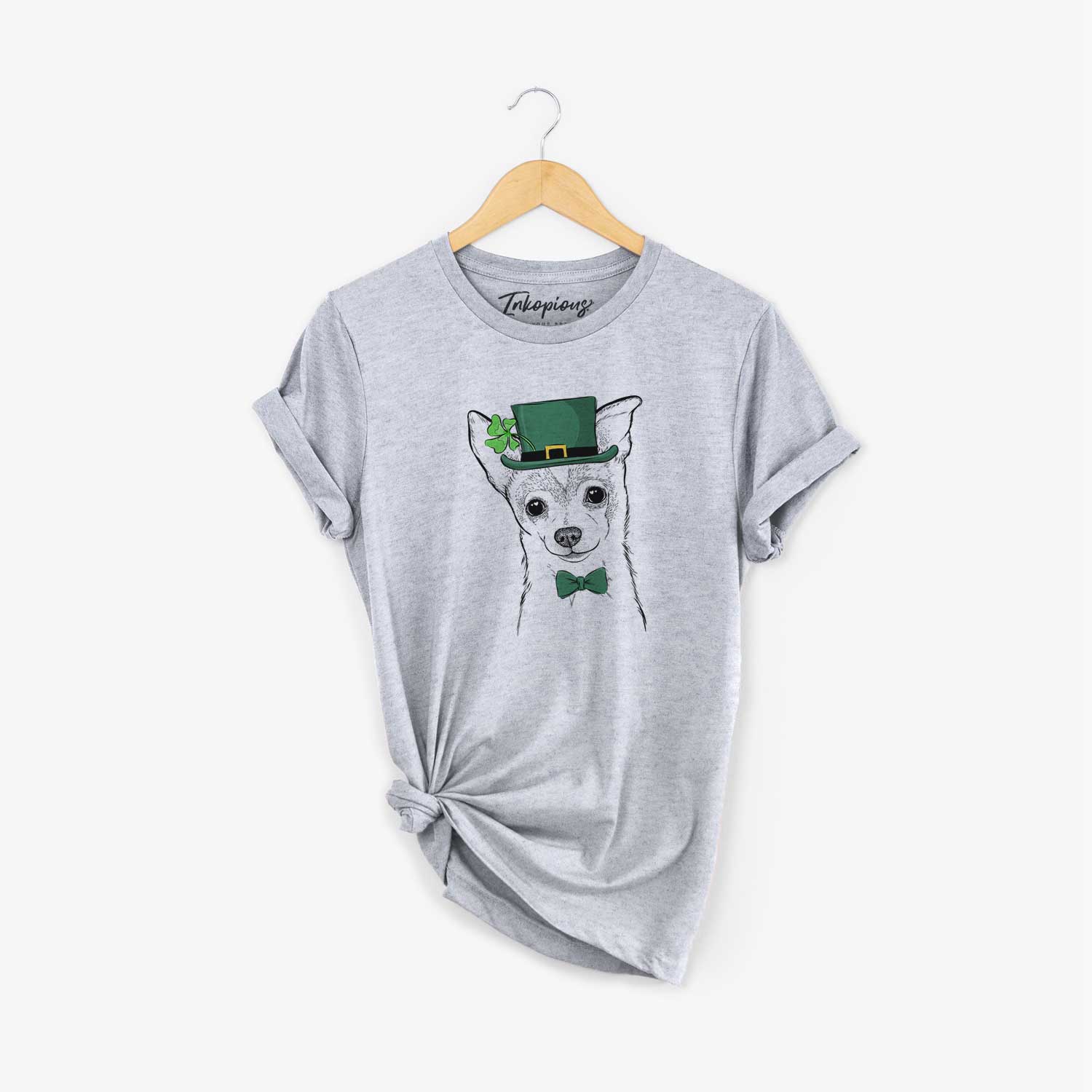 St. Patrick's Buggy the Chihuahua - Unisex Crewneck