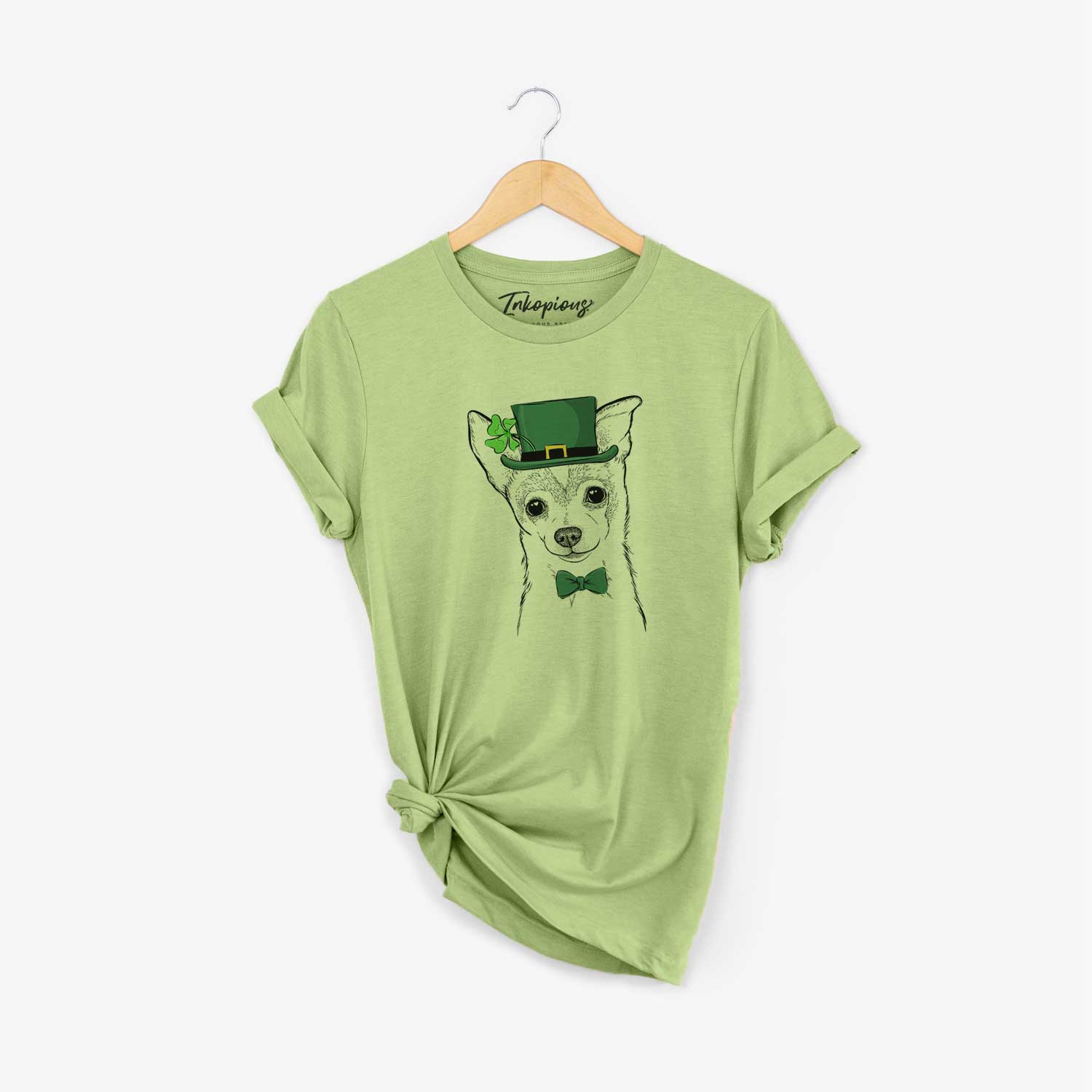 St. Patrick's Buggy the Chihuahua - Unisex Crewneck