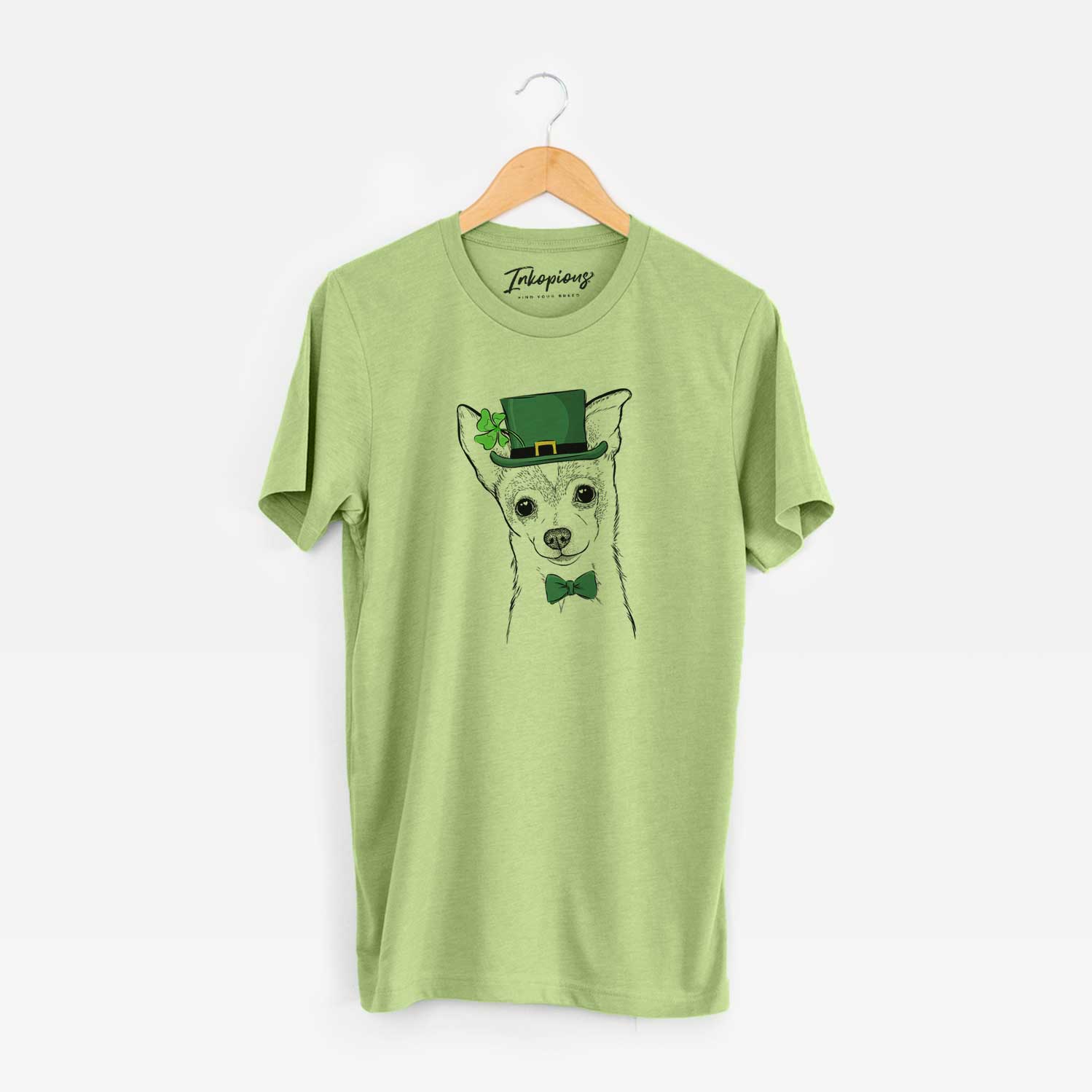 St. Patrick's Buggy the Chihuahua - Unisex Crewneck