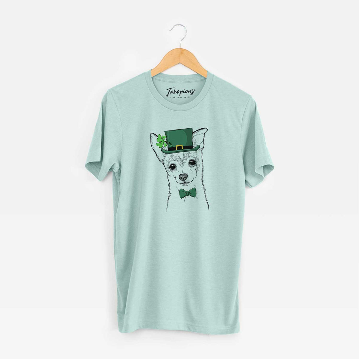 St. Patrick's Buggy the Chihuahua - Unisex Crewneck