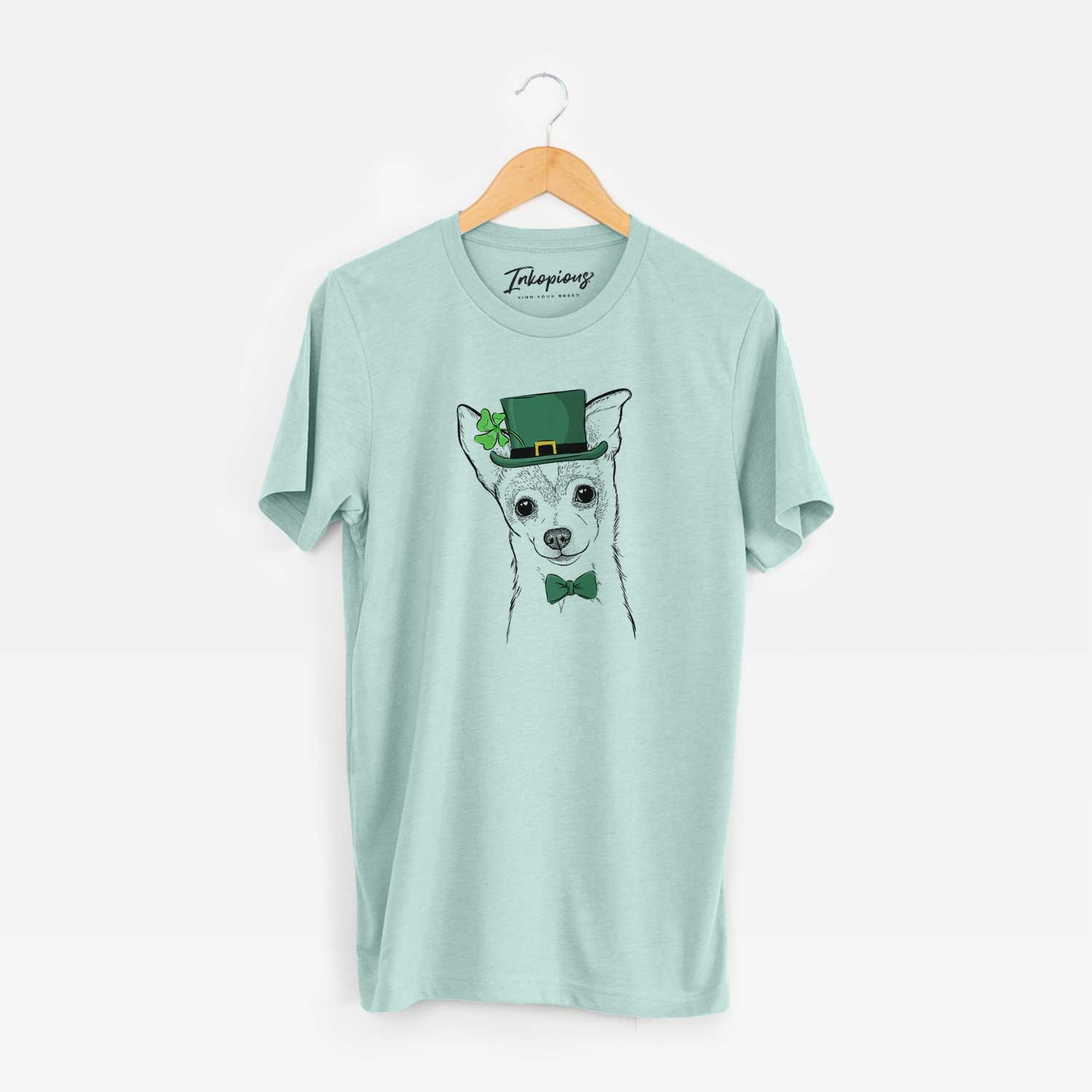 St. Patrick's Buggy the Chihuahua - Unisex Crewneck