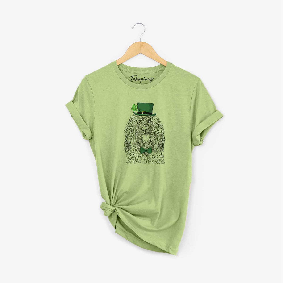 St. Patrick&#39;s Bundy the Briard - Unisex Crewneck