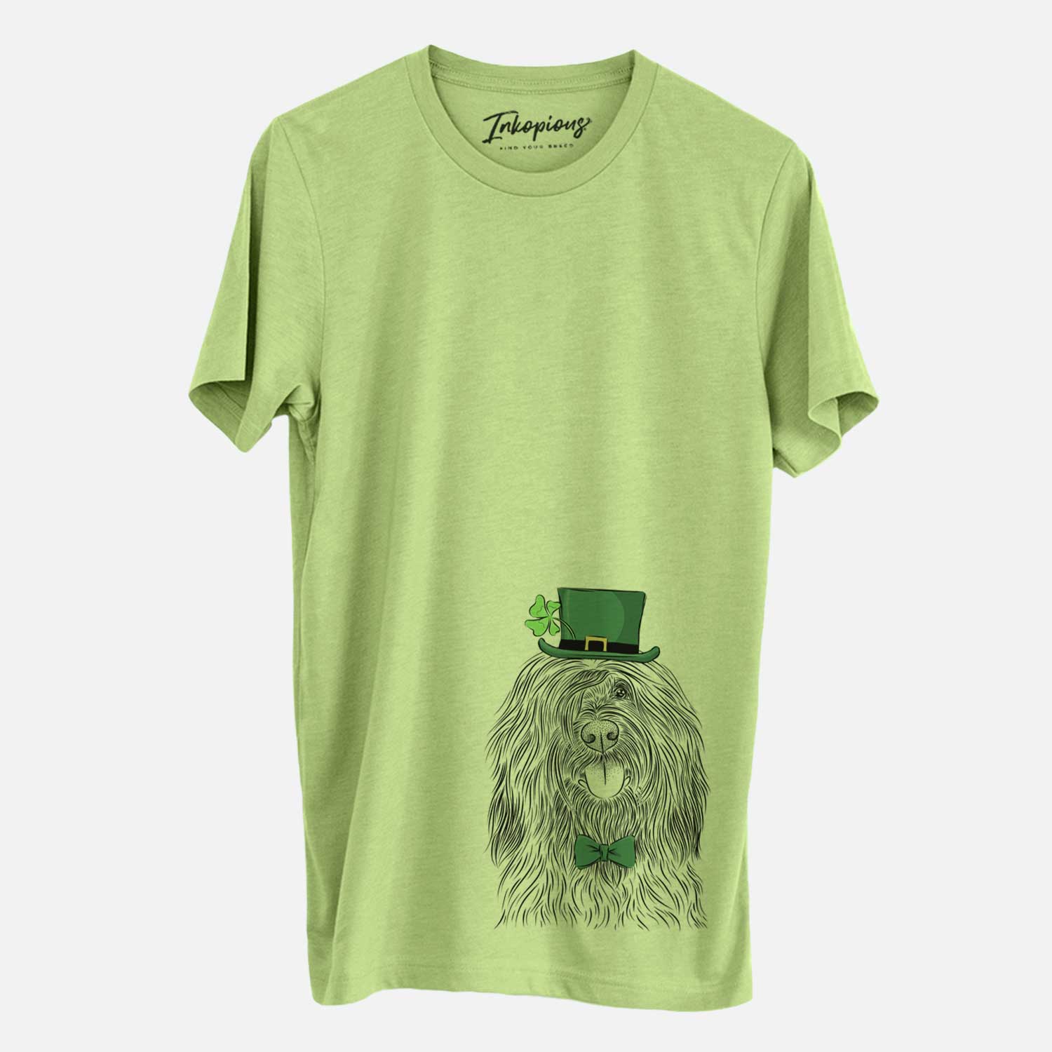 St. Patrick's Bundy the Briard - Unisex Crewneck