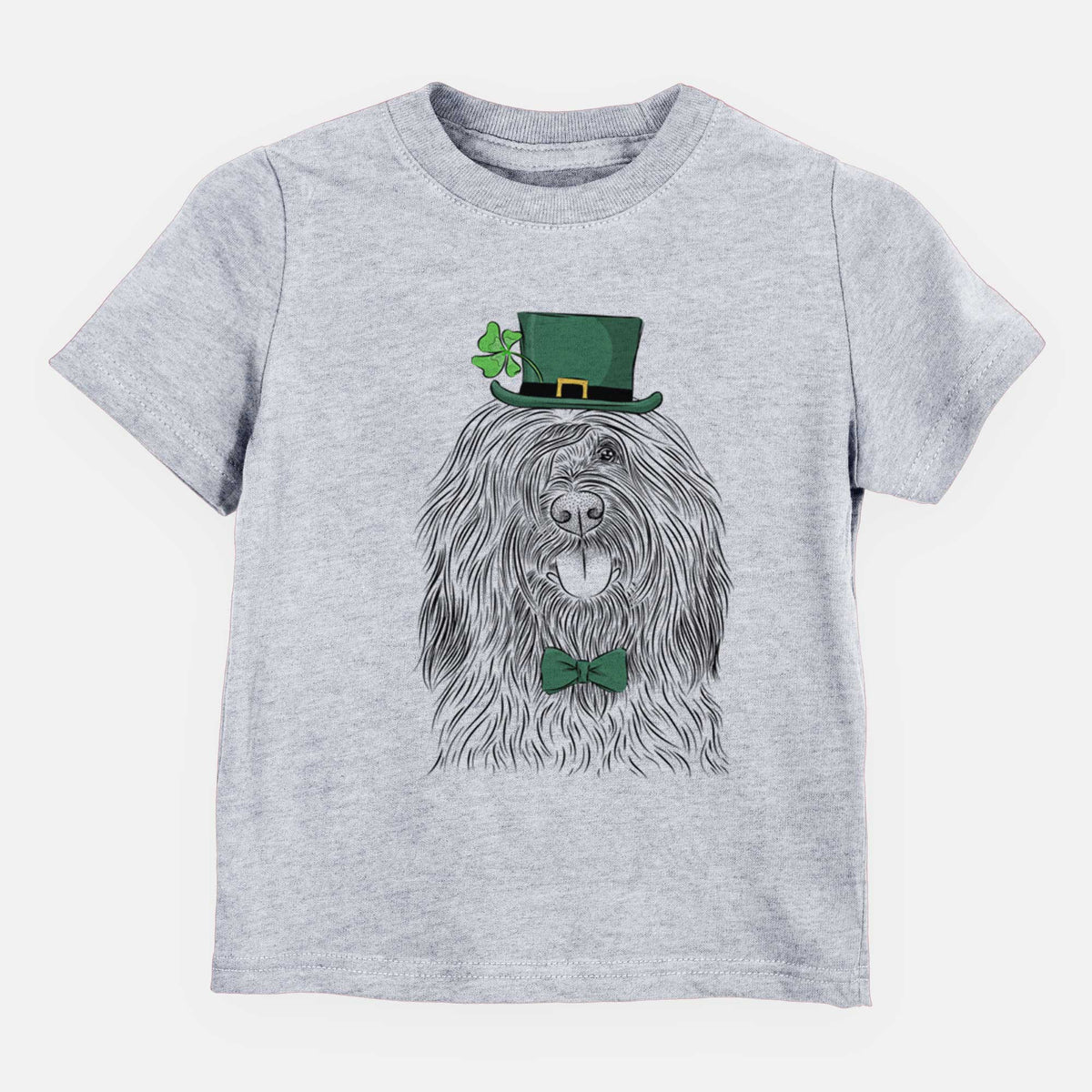 St. Patricks Bundy the Briard - Kids/Youth/Toddler Shirt