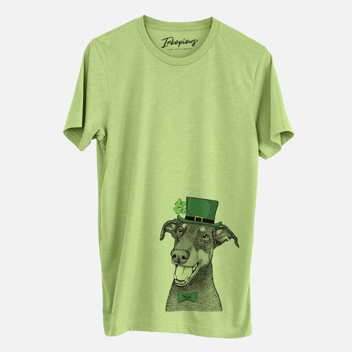 St. Patrick's Bunnie the Doberman Pinscher - Unisex Crewneck