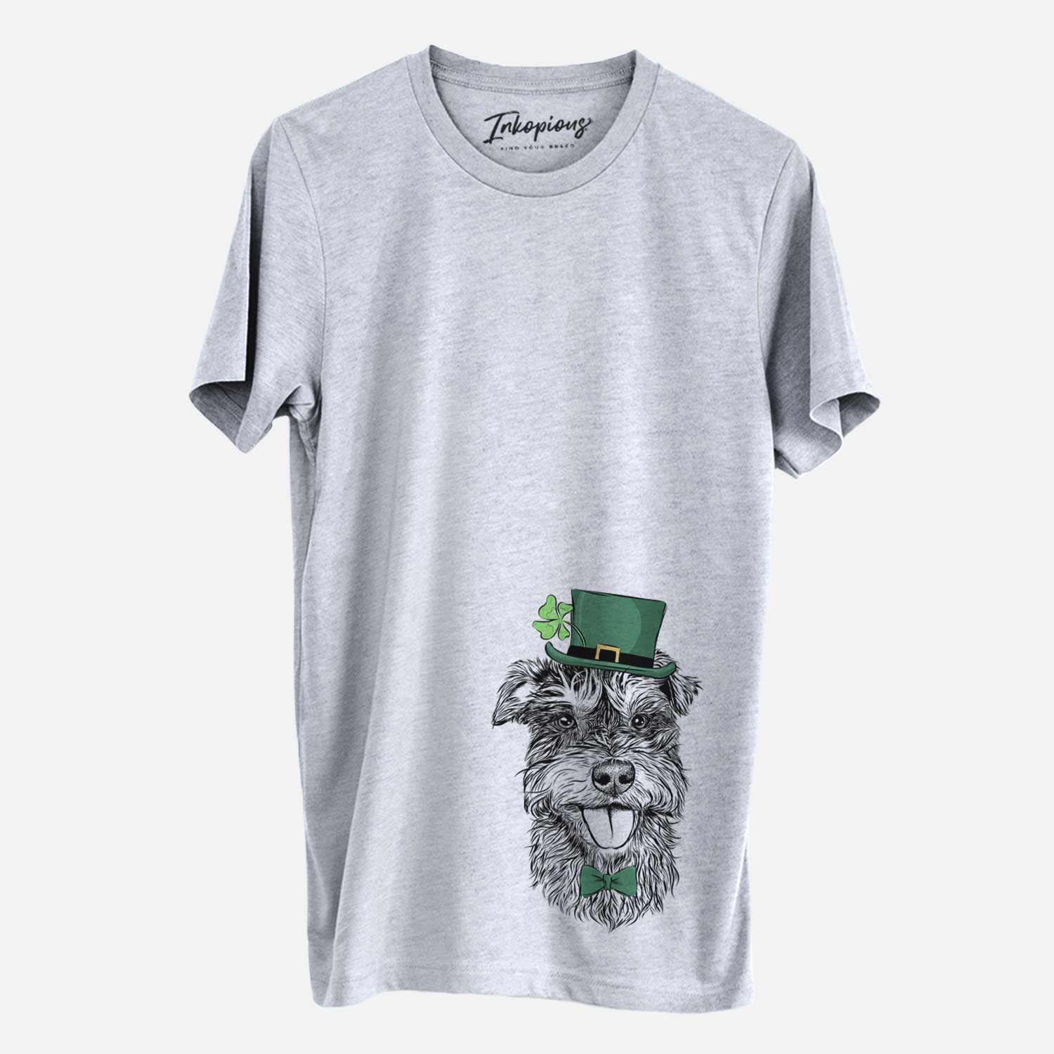 St. Patrick's Buster the Schnoodle - Unisex Crewneck