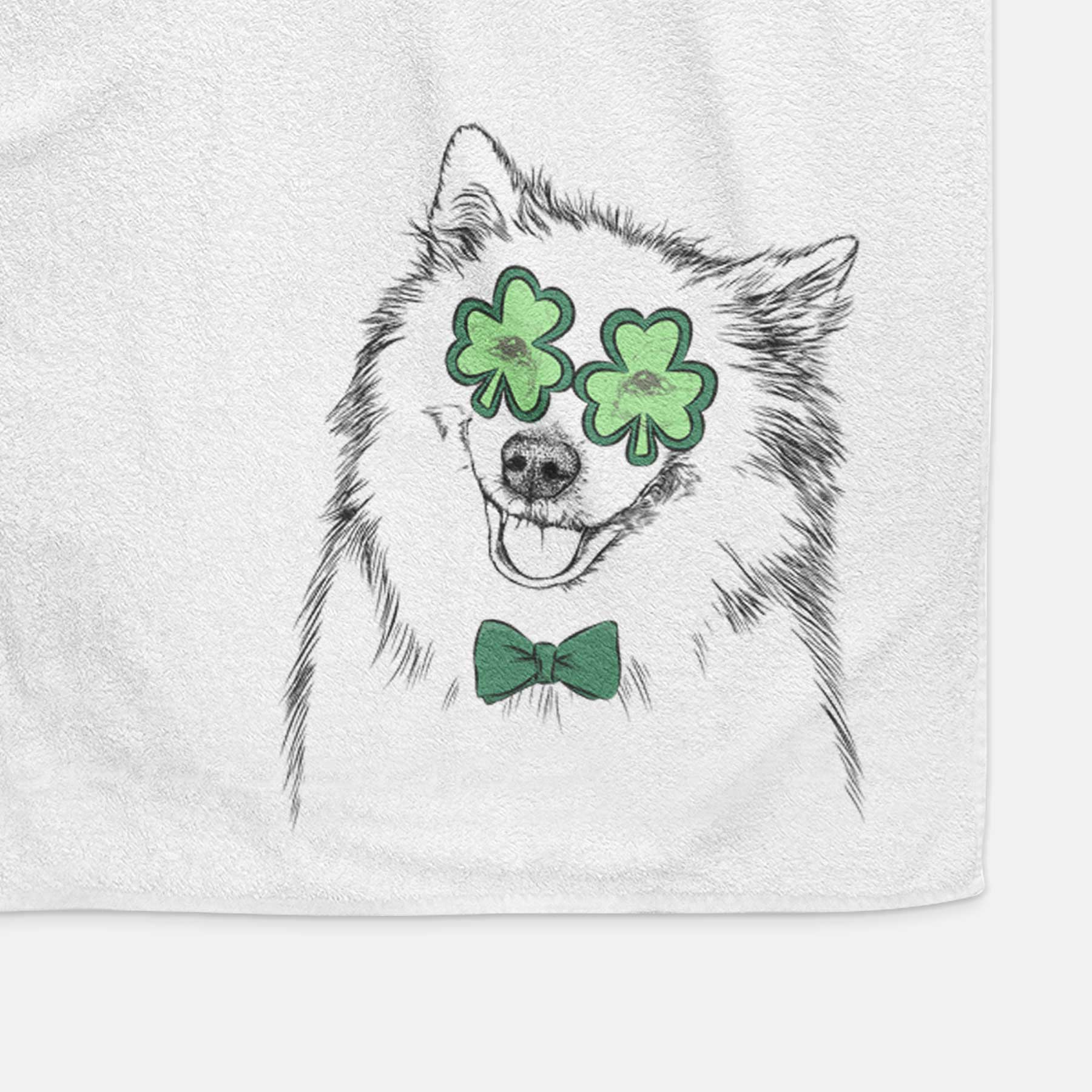 Caico the Samoyed Decorative Hand Towel