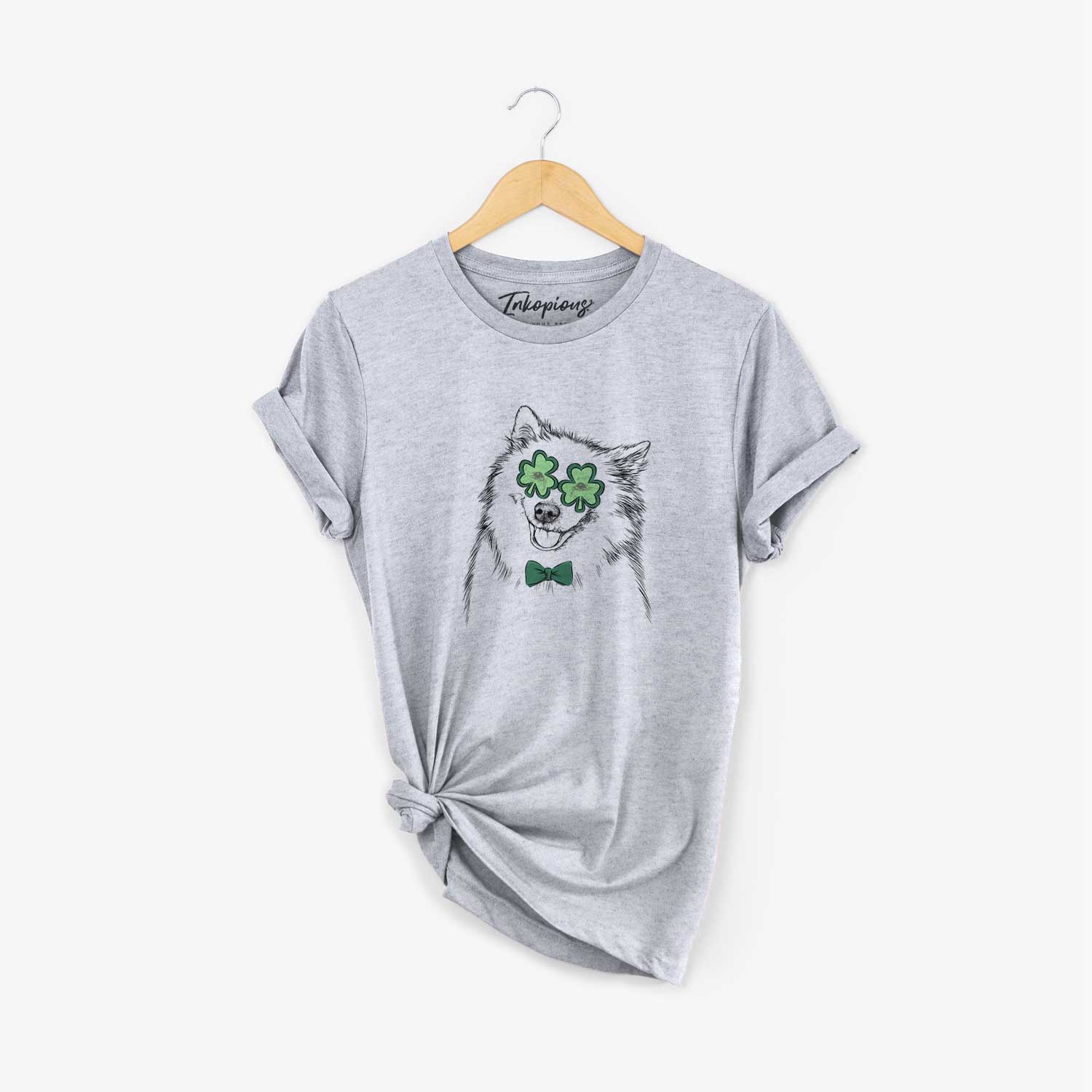 St. Patrick's Caico the Samoyed - Unisex Crewneck