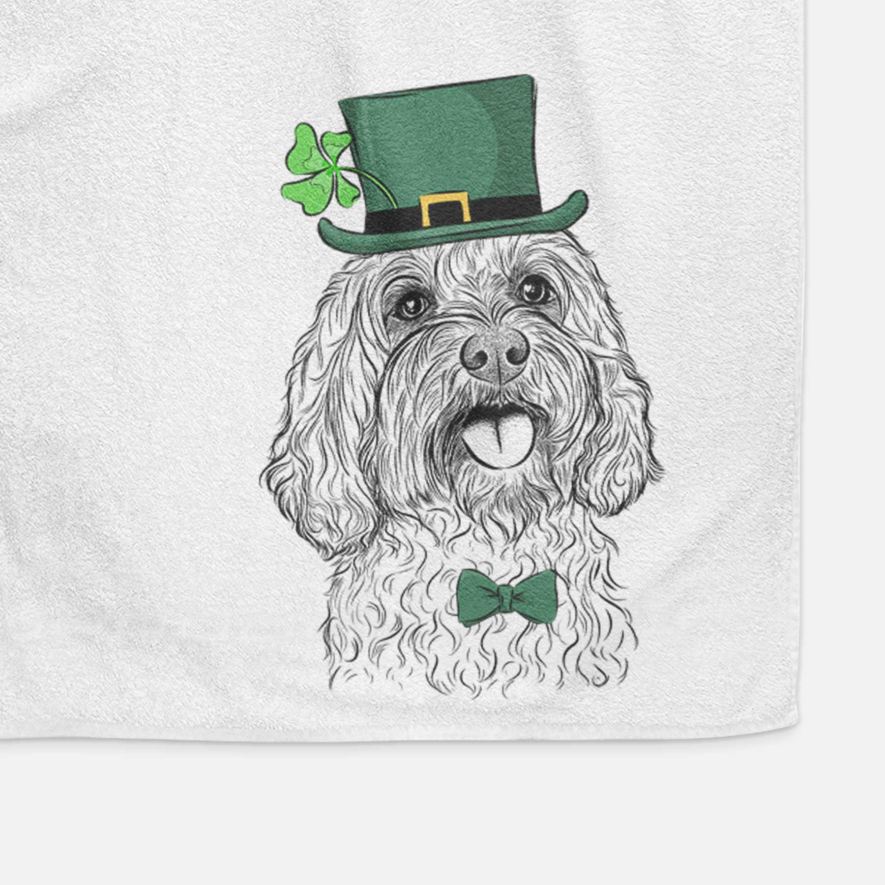 Cali the Cavapoo Decorative Hand Towel