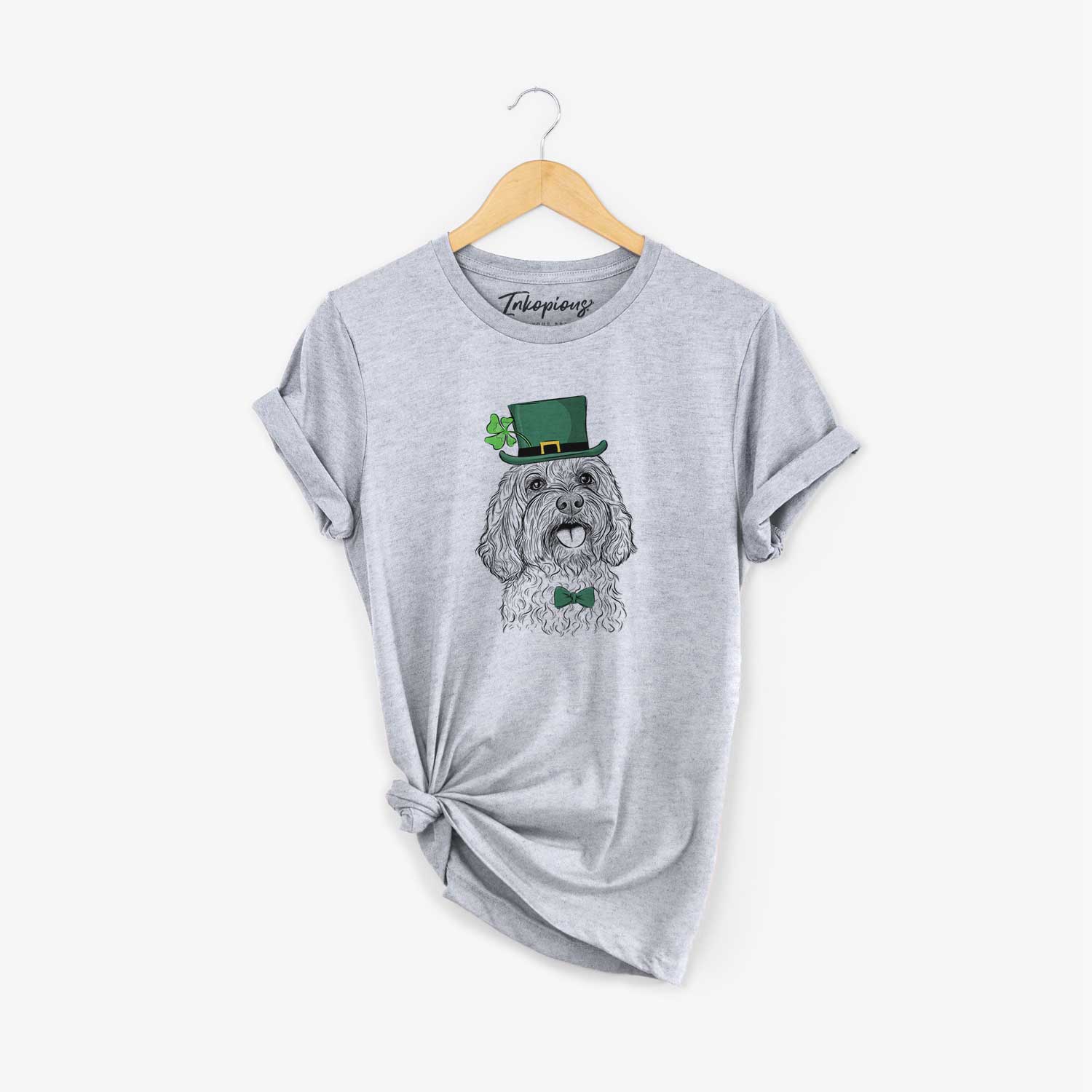 St. Patrick's Cali the Cavapoo - Unisex Crewneck