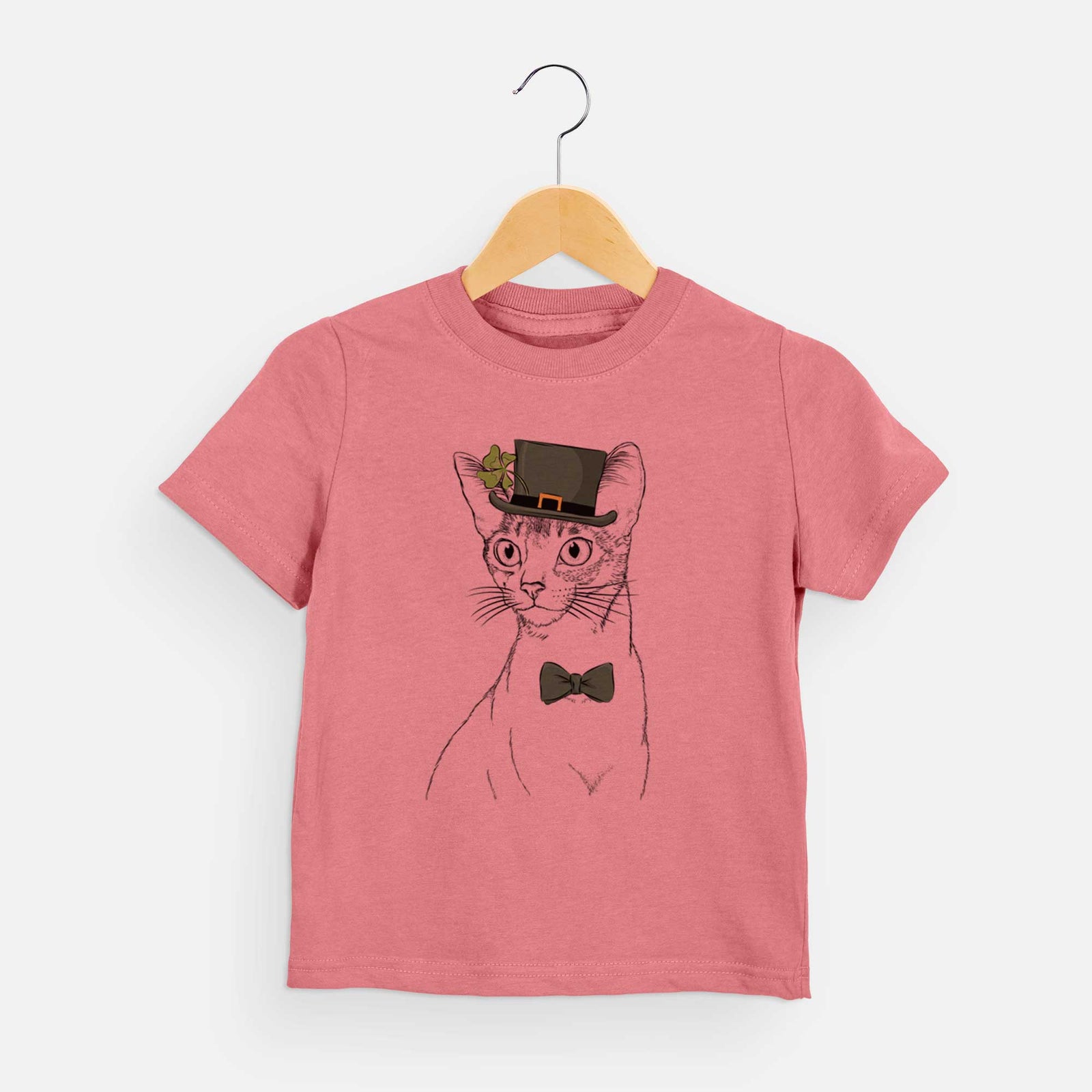 St. Patricks Cedric the Abyssinian Cat - Kids/Youth/Toddler Shirt