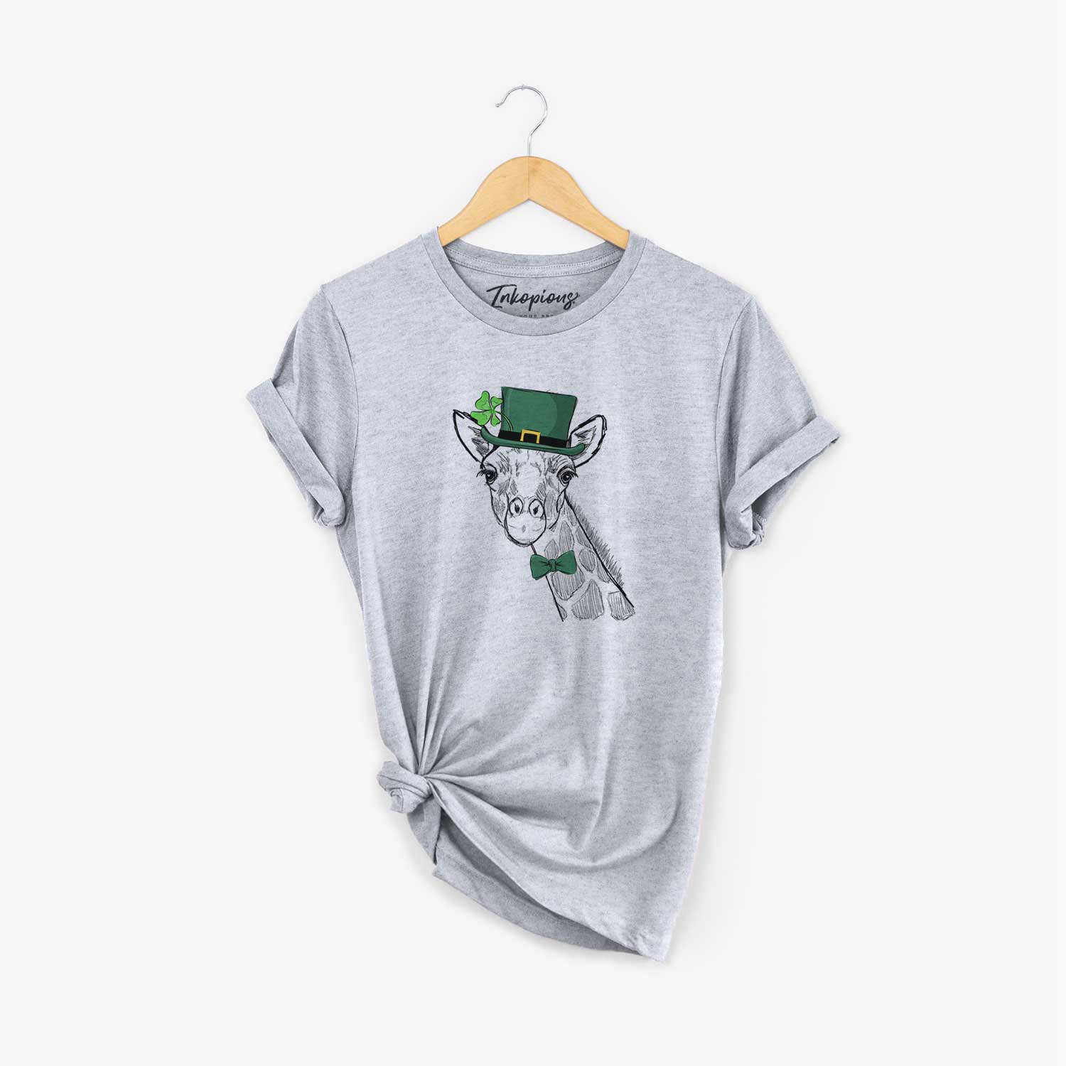 St. Patrick's Cedrick the Giraffe - Unisex Crewneck