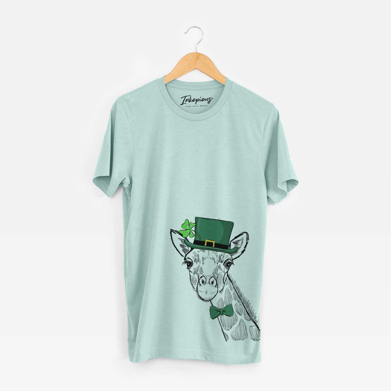 St. Patrick's Cedrick the Giraffe - Unisex Crewneck