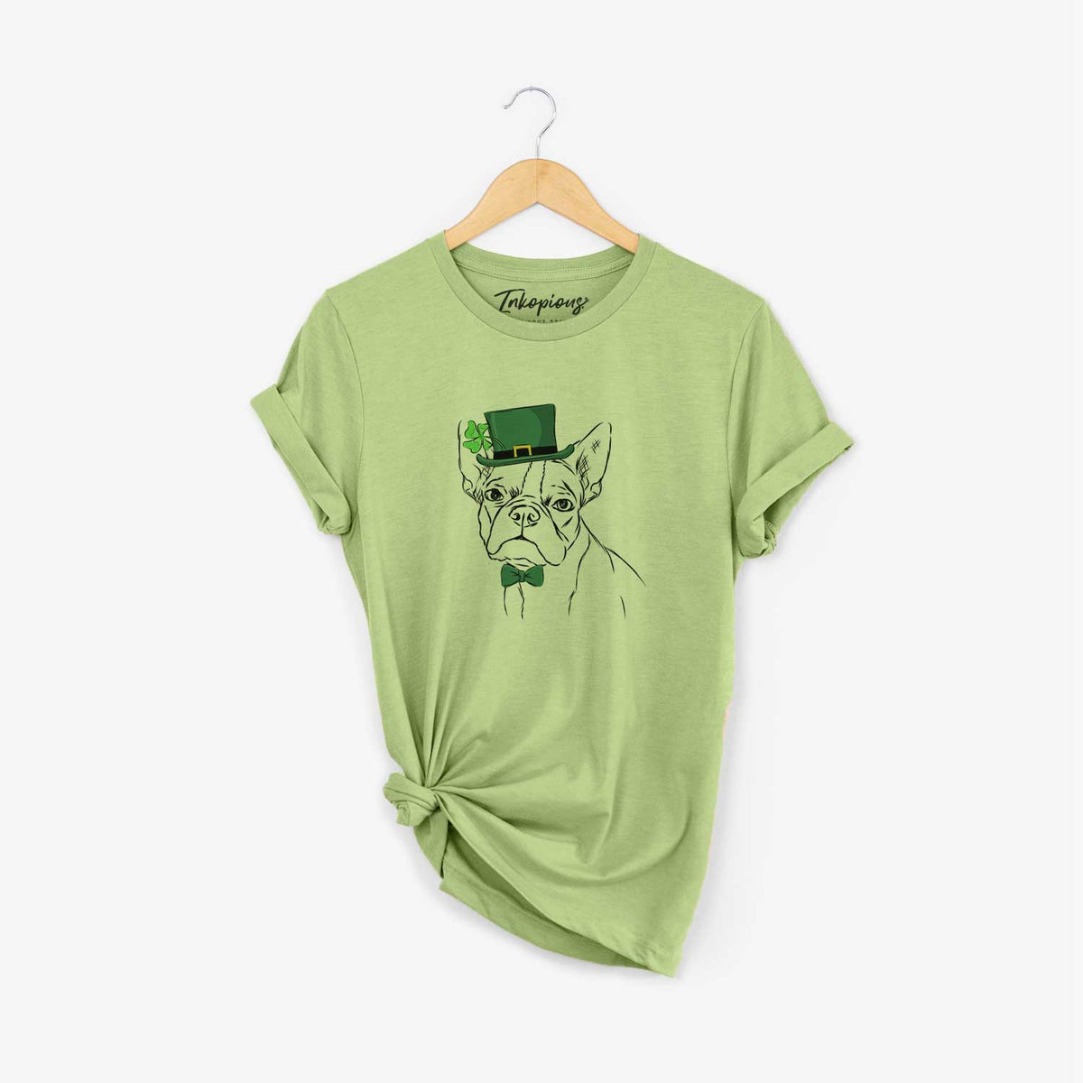 St. Patrick&#39;s Charles the Boston Terrier - Unisex Crewneck