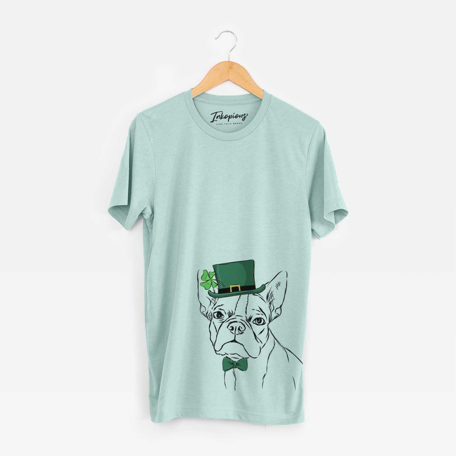 St. Patrick's Charles the Boston Terrier - Unisex Crewneck