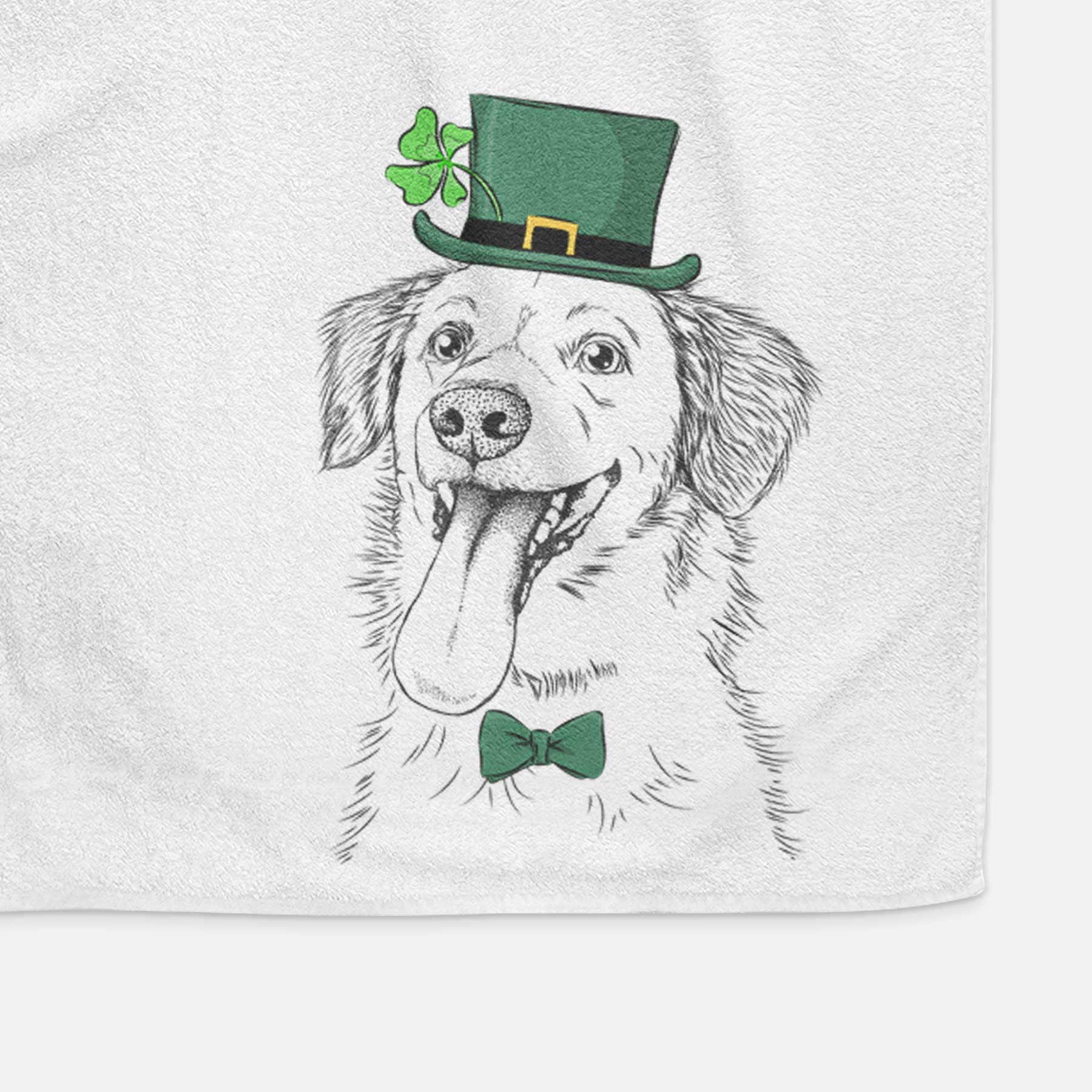 Charles Xavier the Mixed Breed Decorative Hand Towel