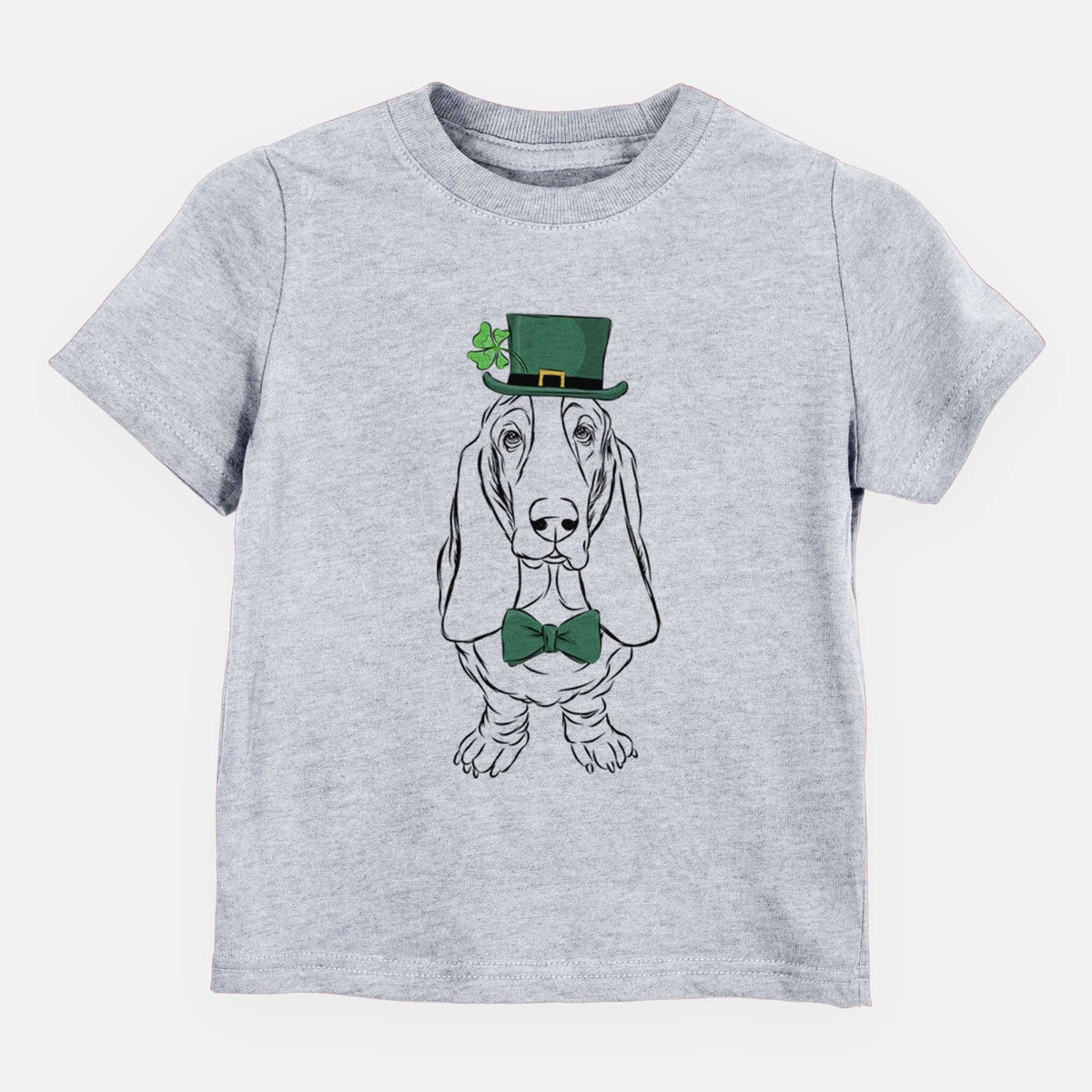 St. Patricks Charlie the Basset Hound - Kids/Youth/Toddler Shirt