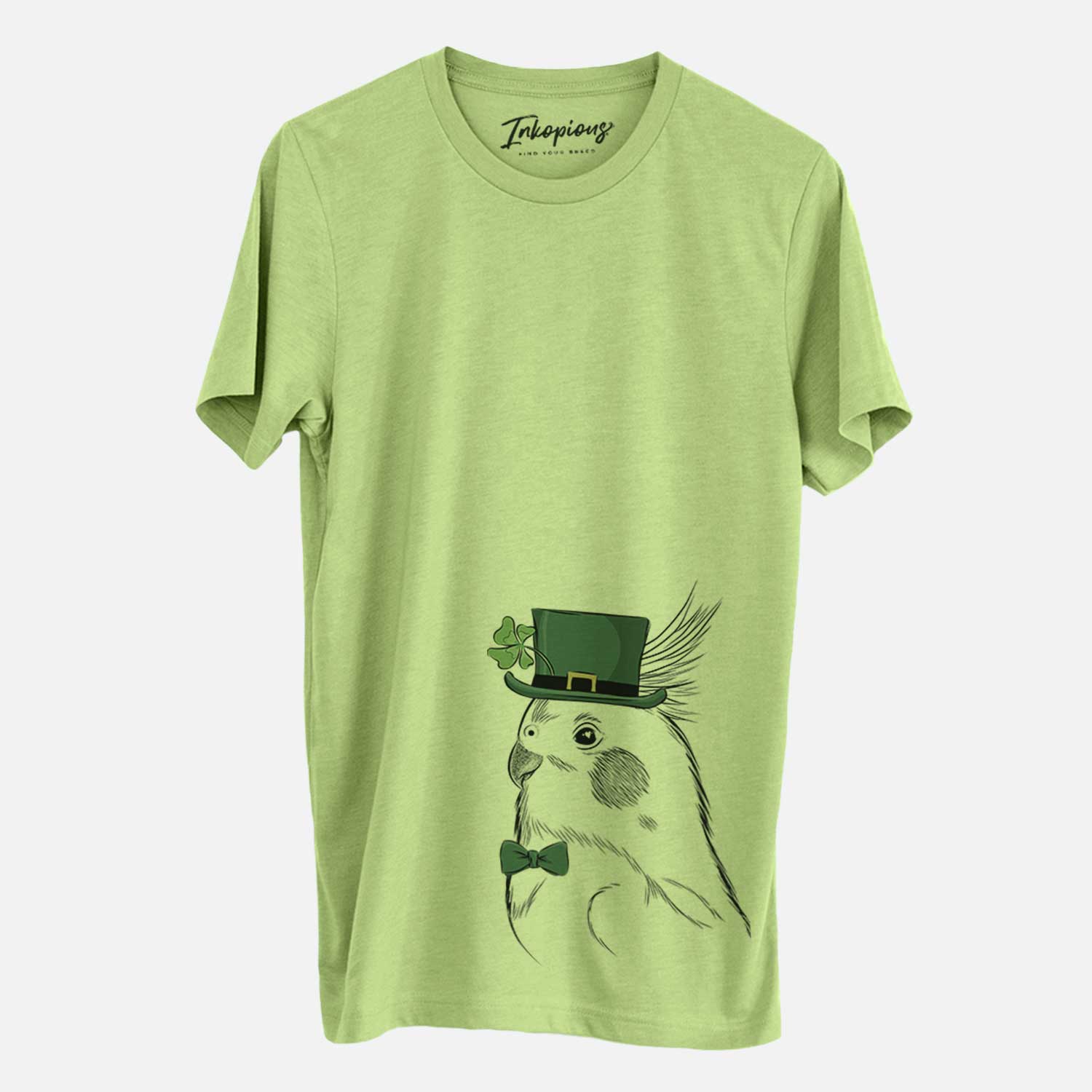 St. Patrick's Charlie the Cockatiel - Unisex Crewneck