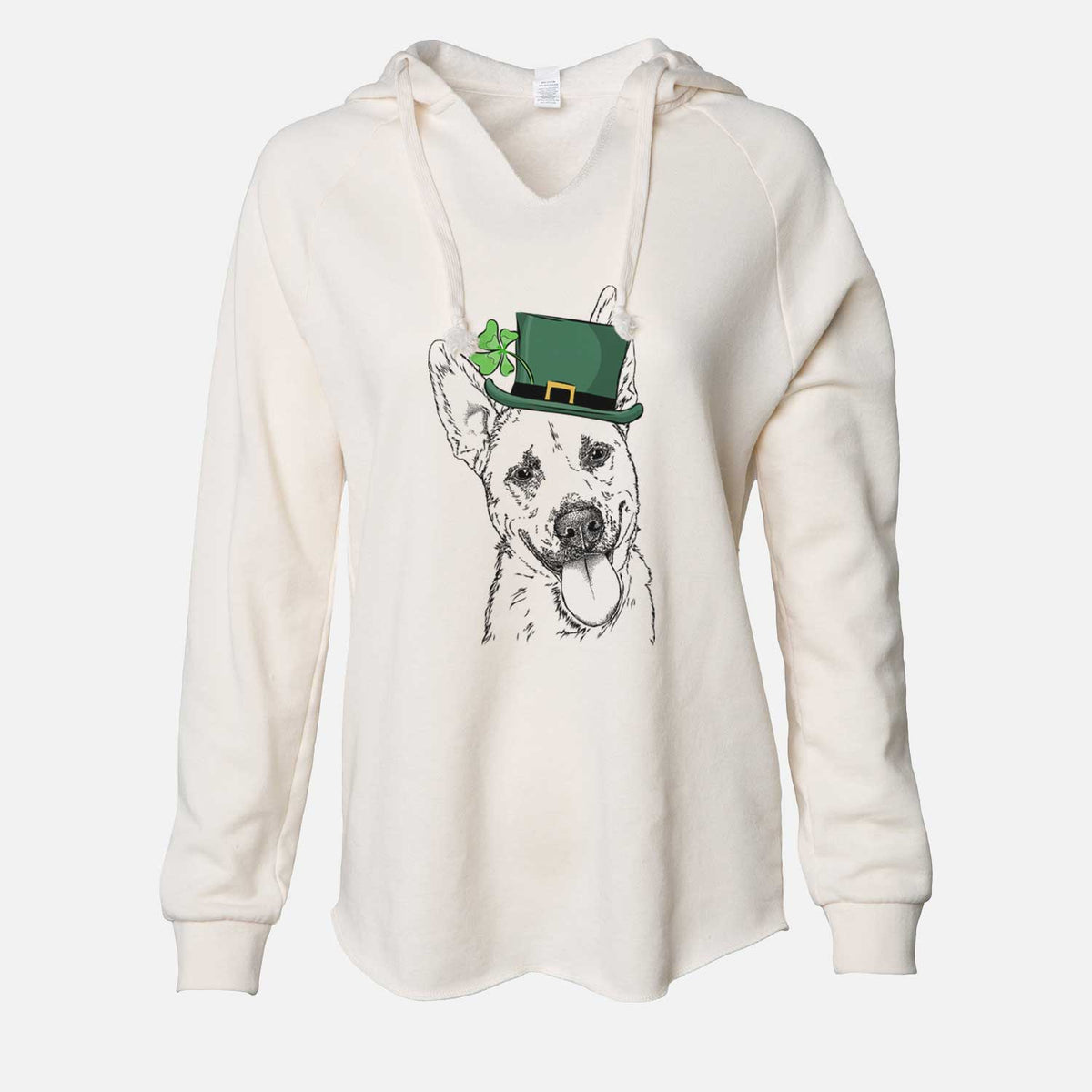 St. Patrick's Charlie the Mixed Breed - Cali Wave Hooded Sweatshirt