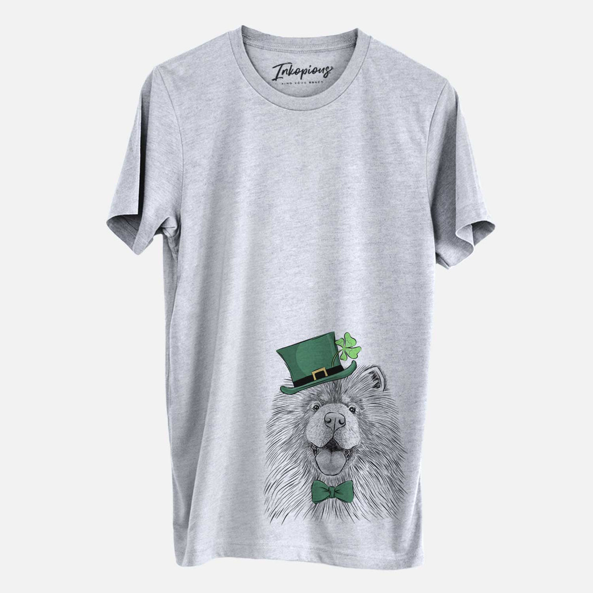 St. Patrick's Charming Charlie the Chow Chow - Unisex Crewneck