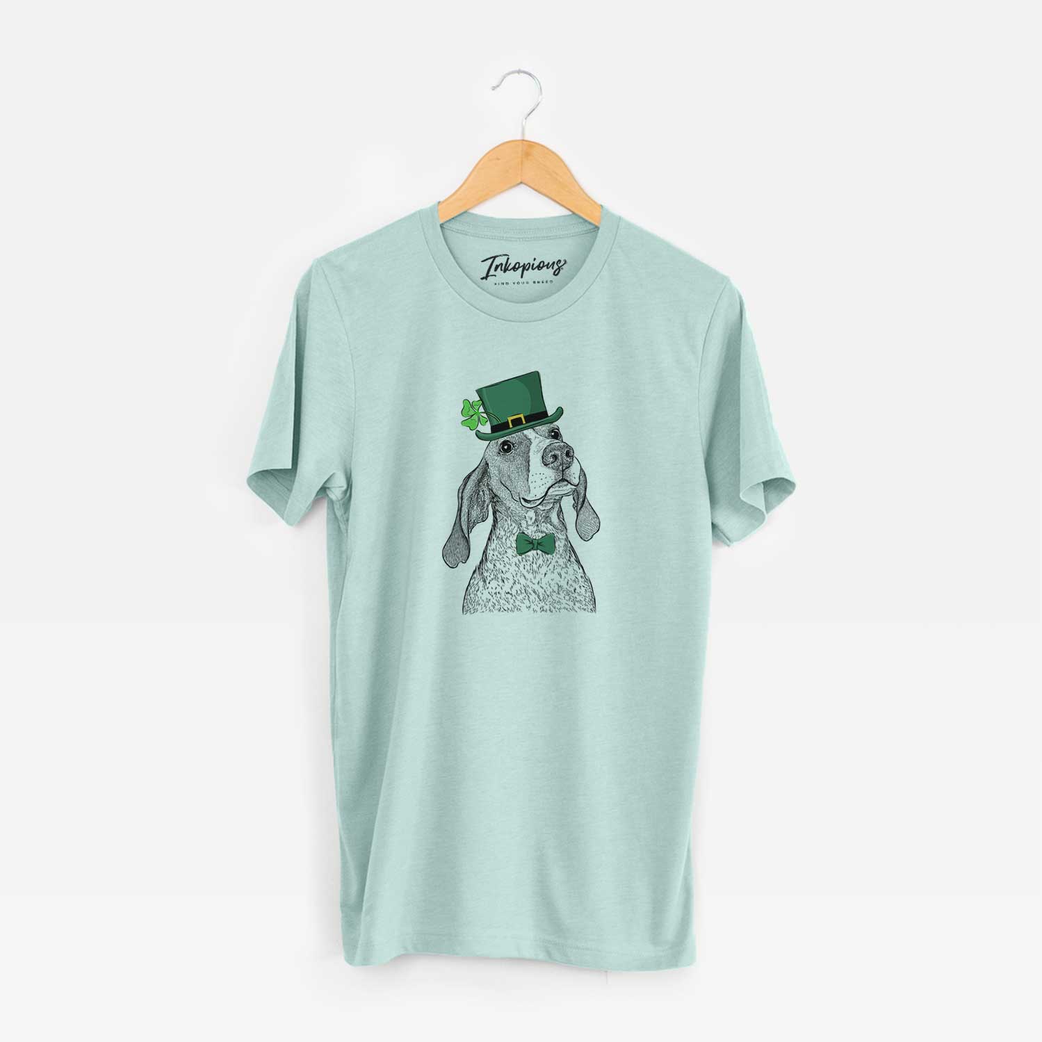 St. Patrick's Chester the Red Tick Coonhound - Unisex Crewneck