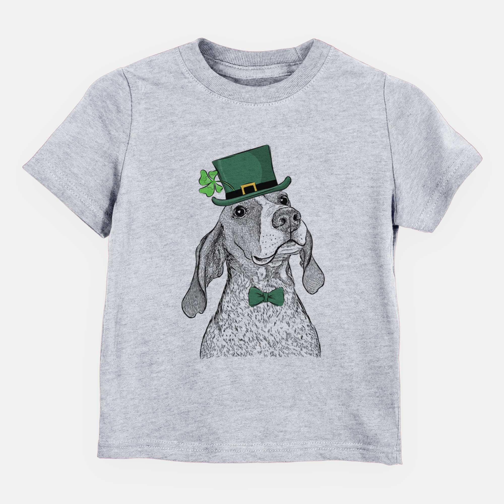 St. Patricks Chester the Red Tick Coonhound - Kids/Youth/Toddler Shirt