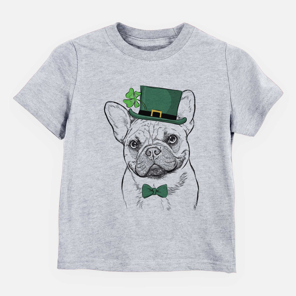 St. Patricks Chew Chew the French Bulldog - Kids/Youth/Toddler Shirt