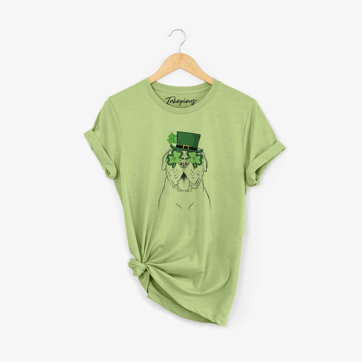 St. Patrick&#39;s Chief the Boxer Bulldog Mix - Unisex Crewneck