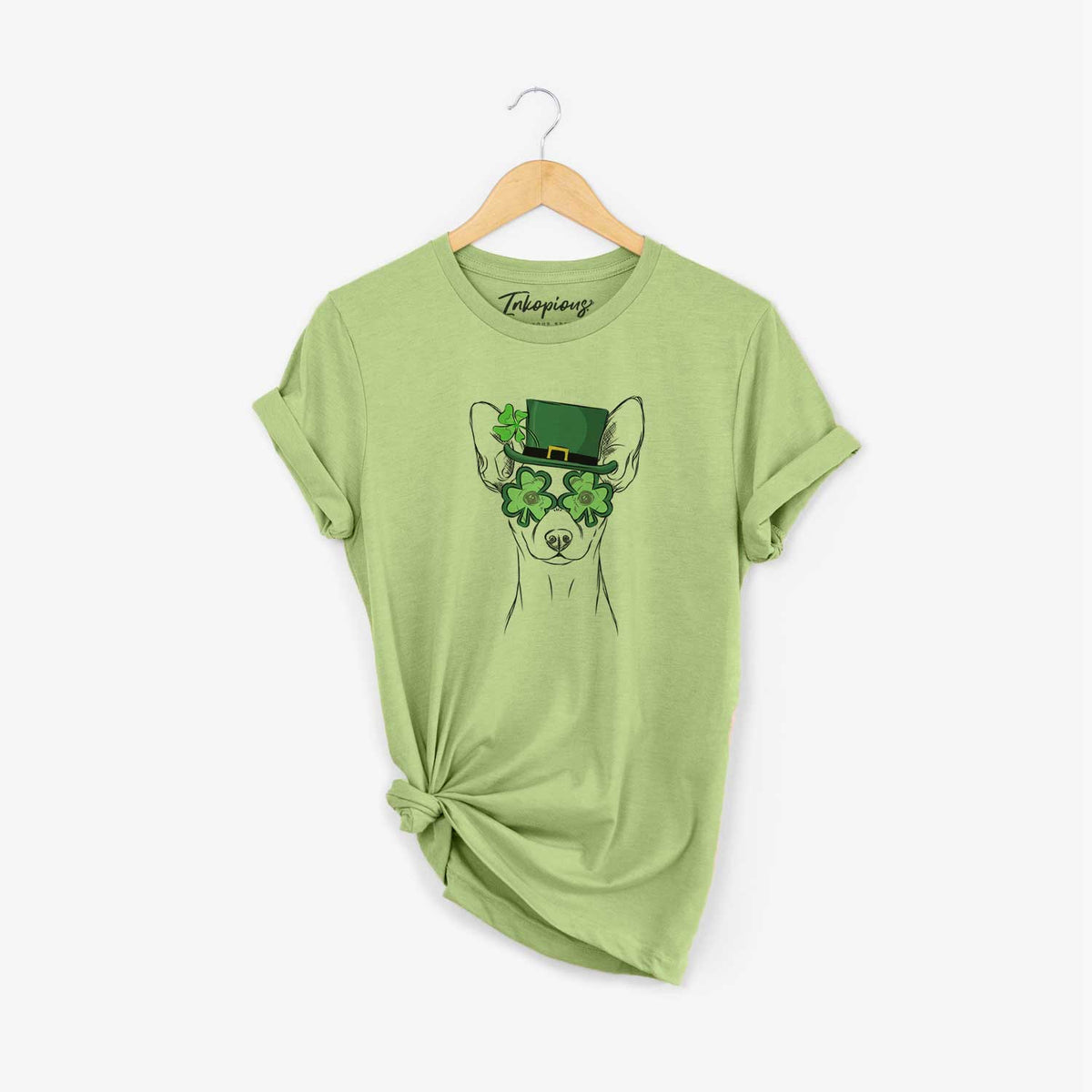 St. Patrick&#39;s Chillie the Mini Pinscher - Unisex Crewneck