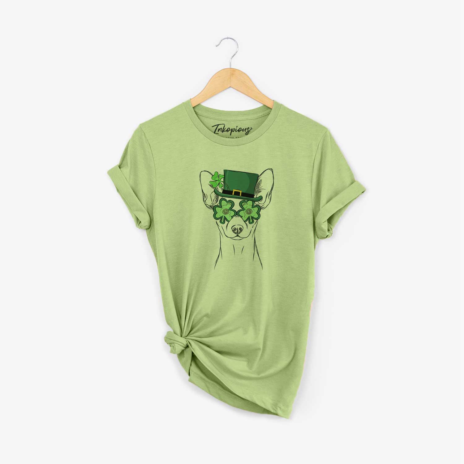 St. Patrick's Chillie the Mini Pinscher - Unisex Crewneck