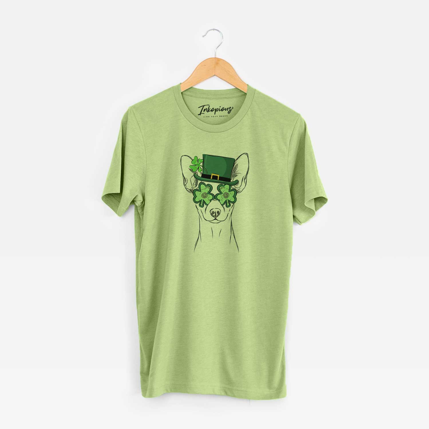 St. Patrick's Chillie the Mini Pinscher - Unisex Crewneck