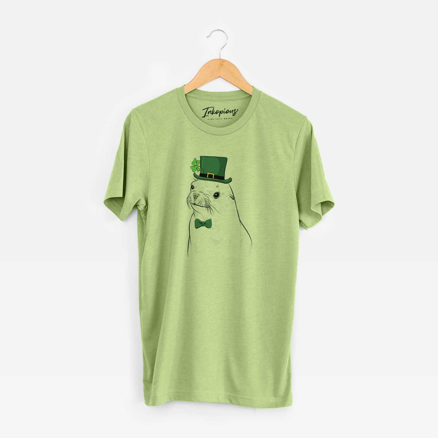 St. Patrick's Chip the California Sea Lion - Unisex Crewneck