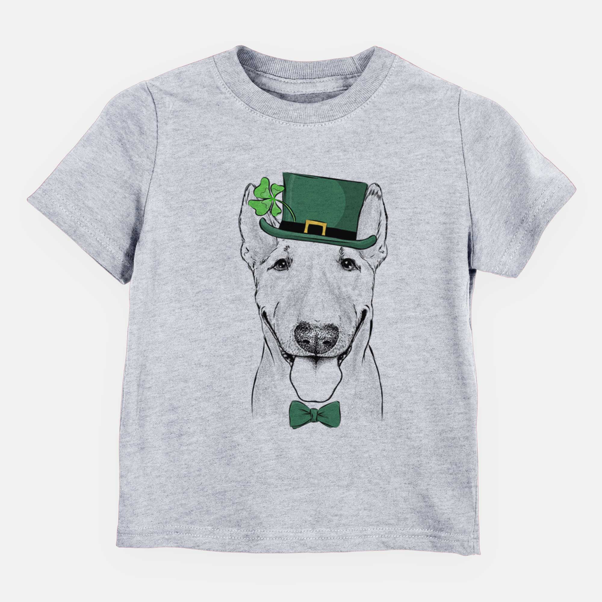 St. Patricks Chloe the Bull Terrier - Kids/Youth/Toddler Shirt